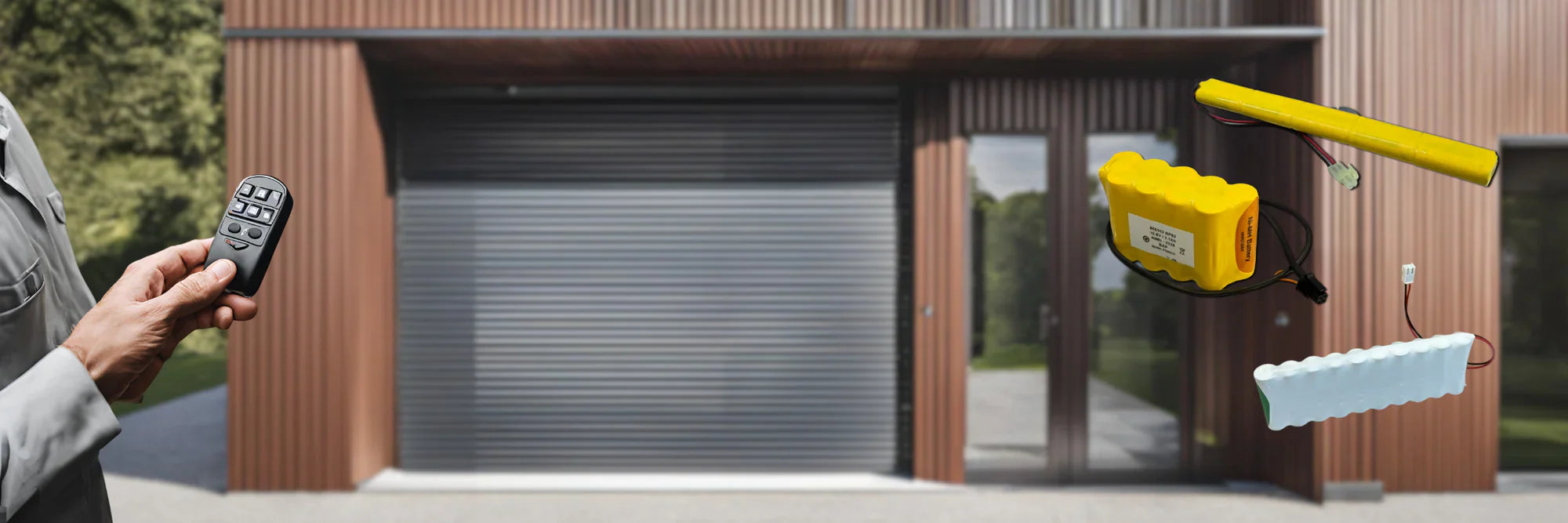 La batterie NiMH 12V pour moteur de volet roulant solaire