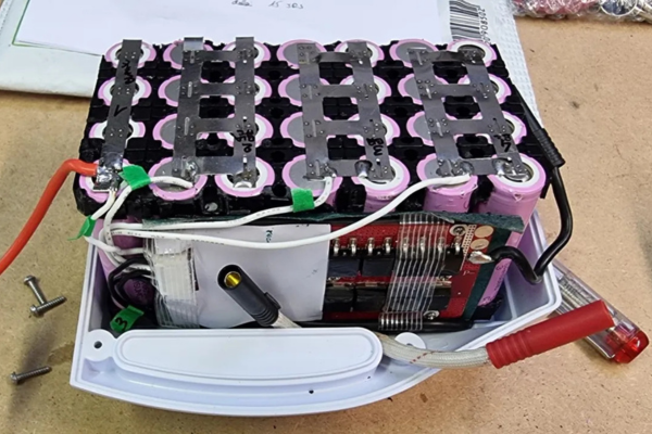 Reconditionnement d’une batterie lithium d’autolaveuse 24 V : de 4 Ah à 7 Ah