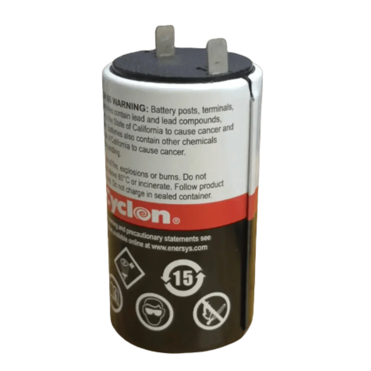 Batterie Cyclon Enersys 0810-0004 2V 2.5Ah D Cell