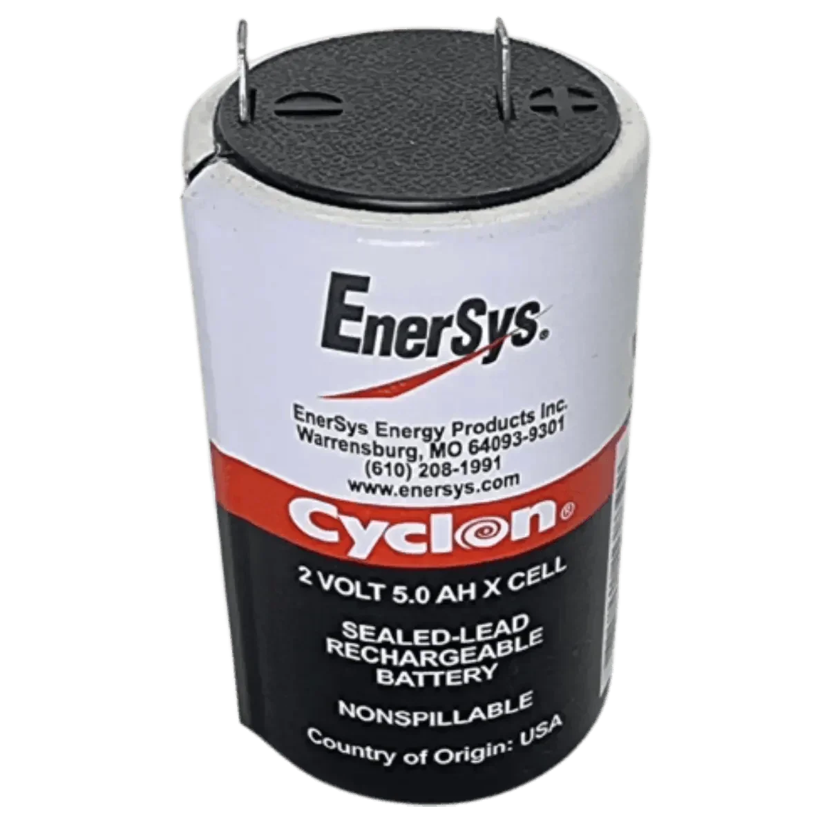 Batterie Cyclon Enersys 0800-0004 2V 5Ah cellule plomb