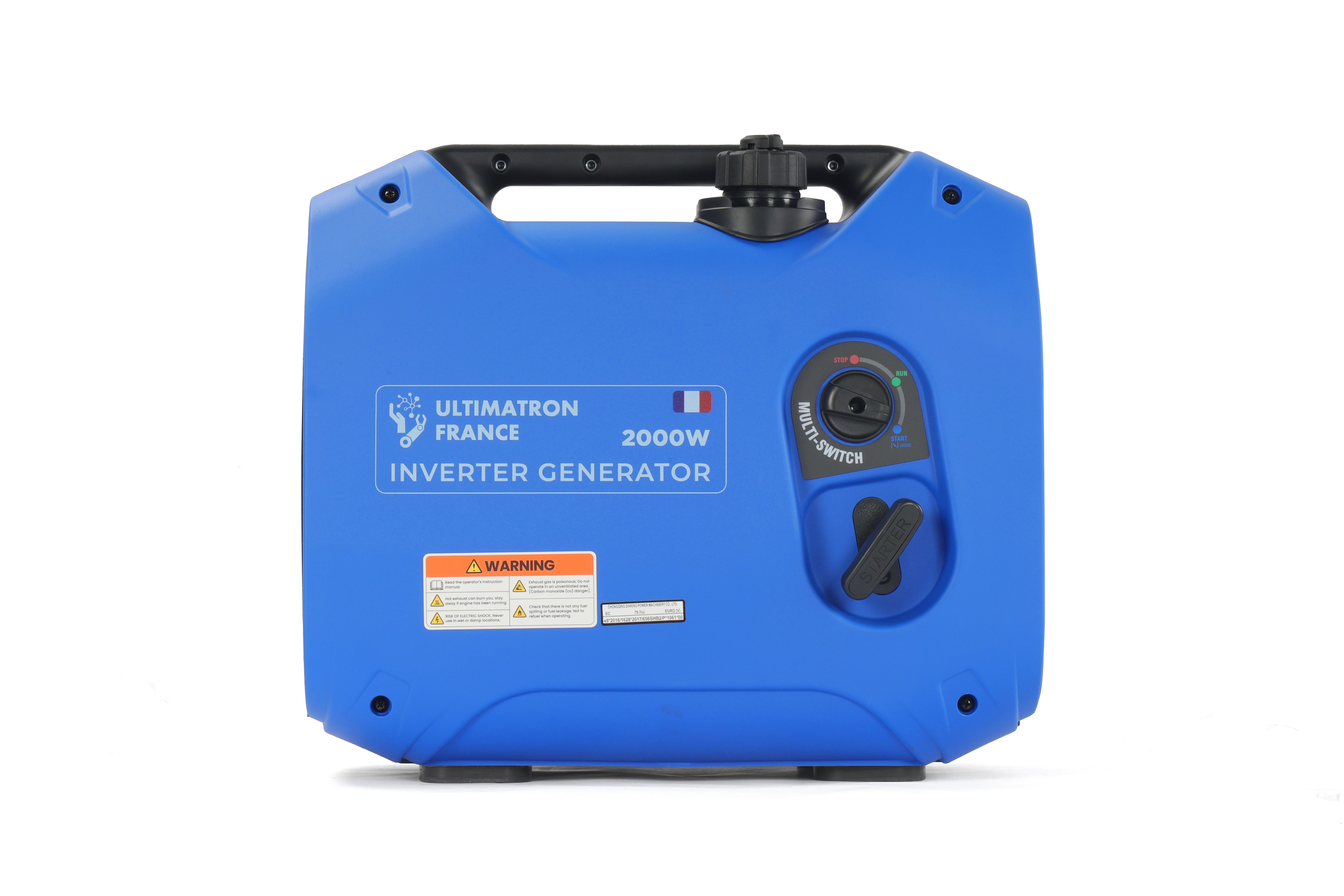 Groupe électrogène inverter essence ULTIMATRON ULT-2000-EU – 1800W / 2000W