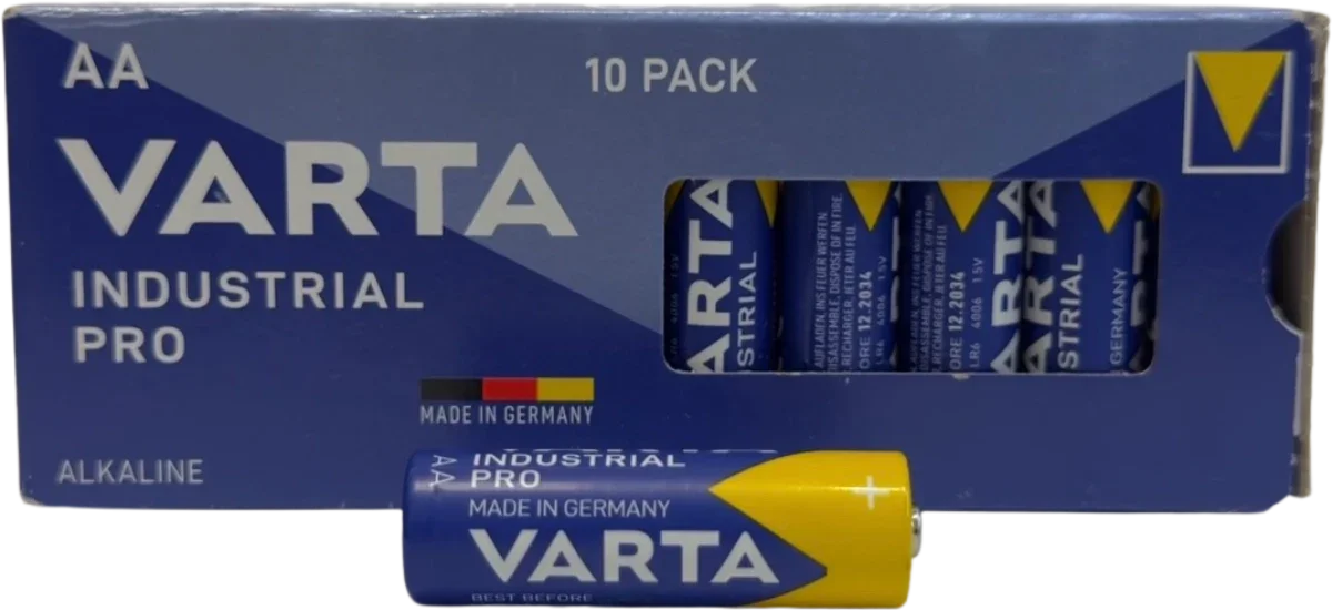 10 x Piles Varta Industrial PRO LR6 / AA 4006 varta