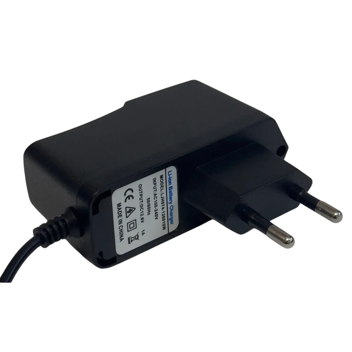 Chargeur 12.6V 1A pour batterie lithium-ion 3S fiche 5.5 x 2.1mm Accessoires Energie