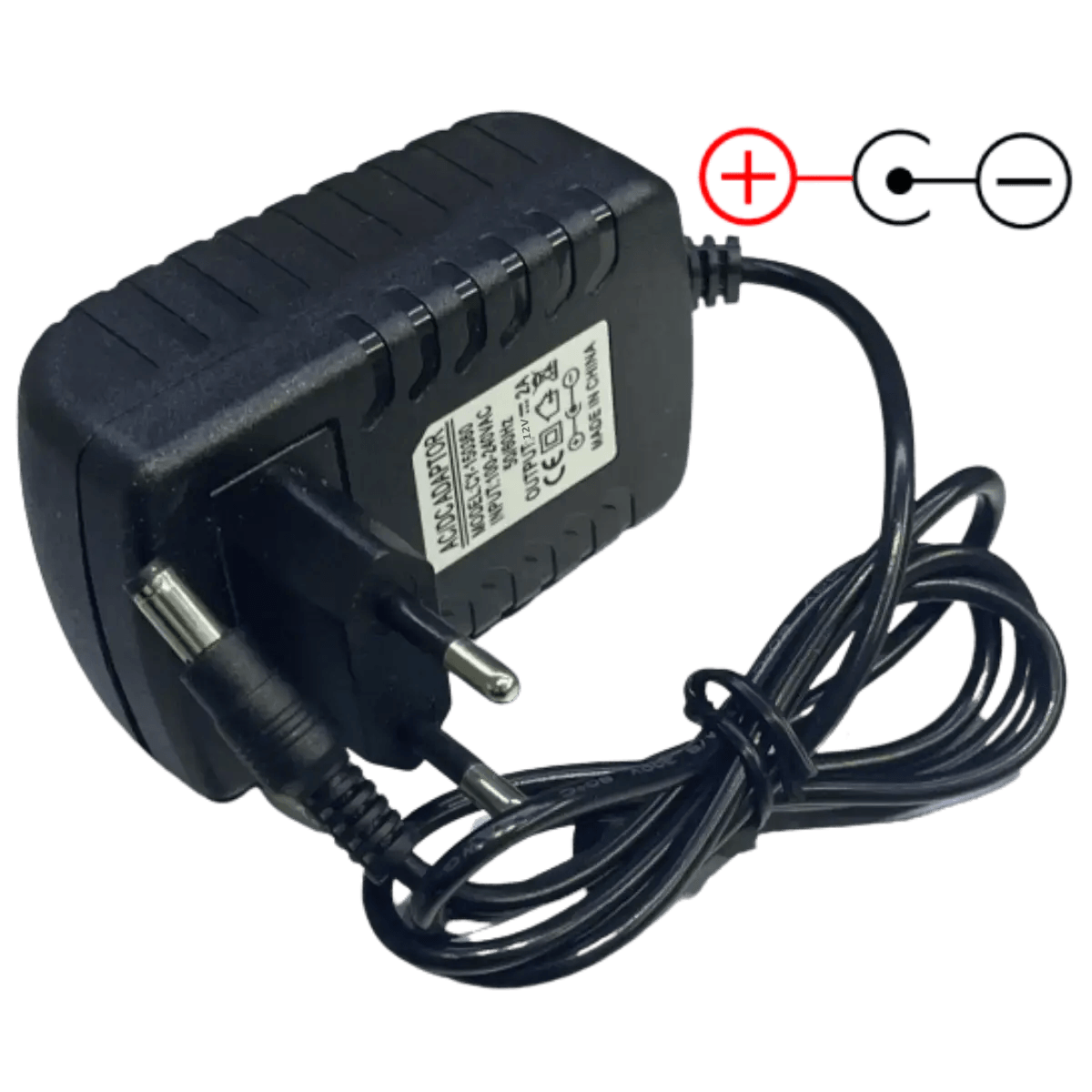 Alimentation 220V AC/DC 12V 2A Polarité inversée