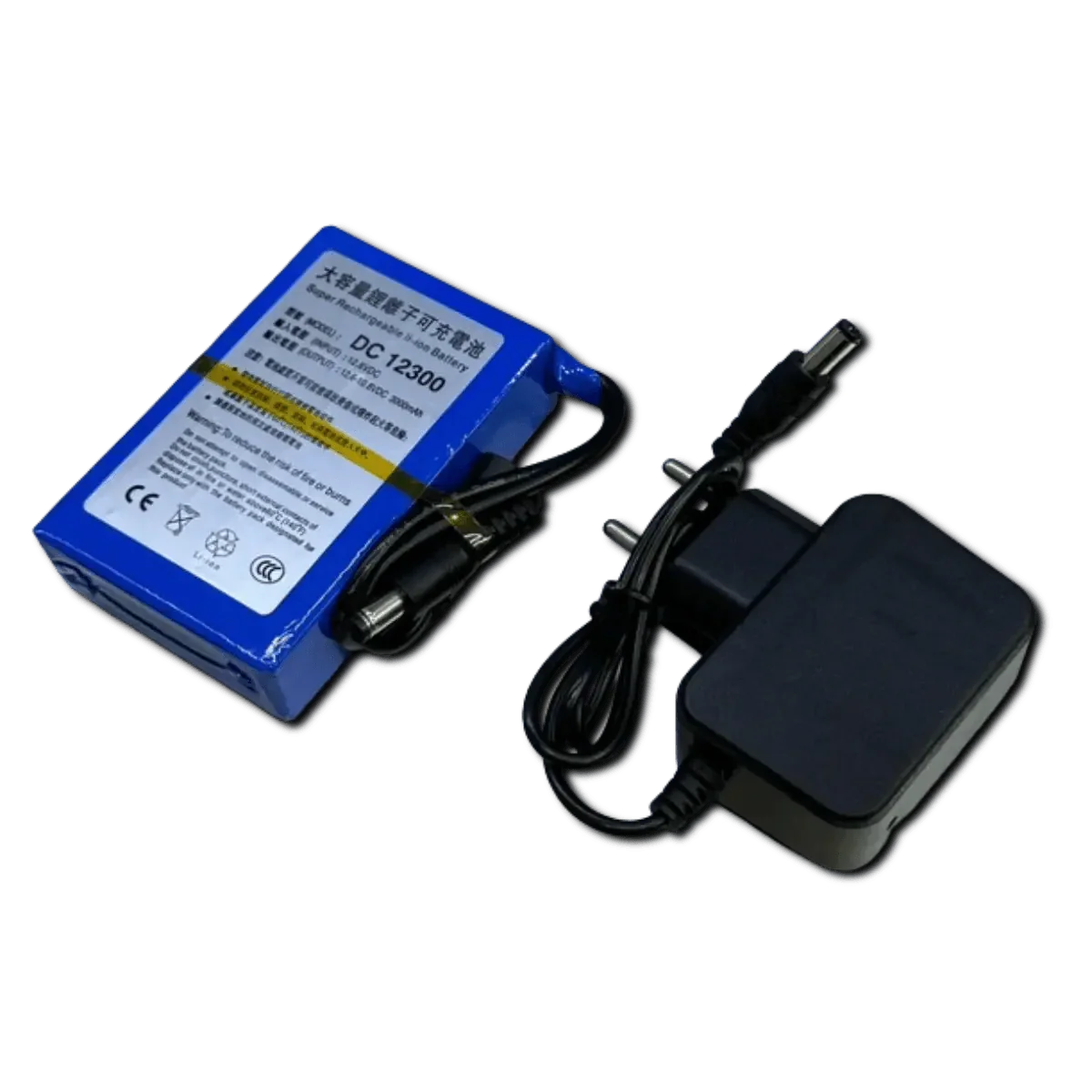 Batterie Rechargeable Pack Li-ion 12V 3000mAh avec chargeur