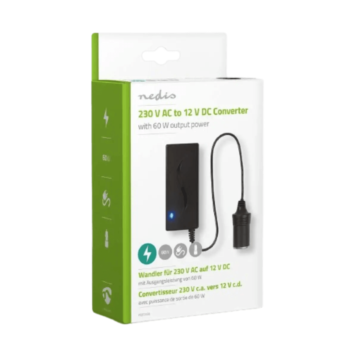 Convertisseur d'alimentation 100 - 240V vers 12V 5A