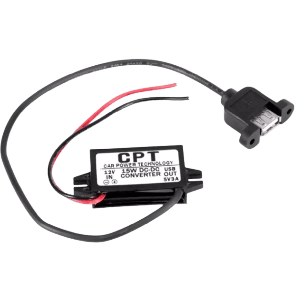 Chargeur pour voiture, convertisseur 12V à 5V avec USB