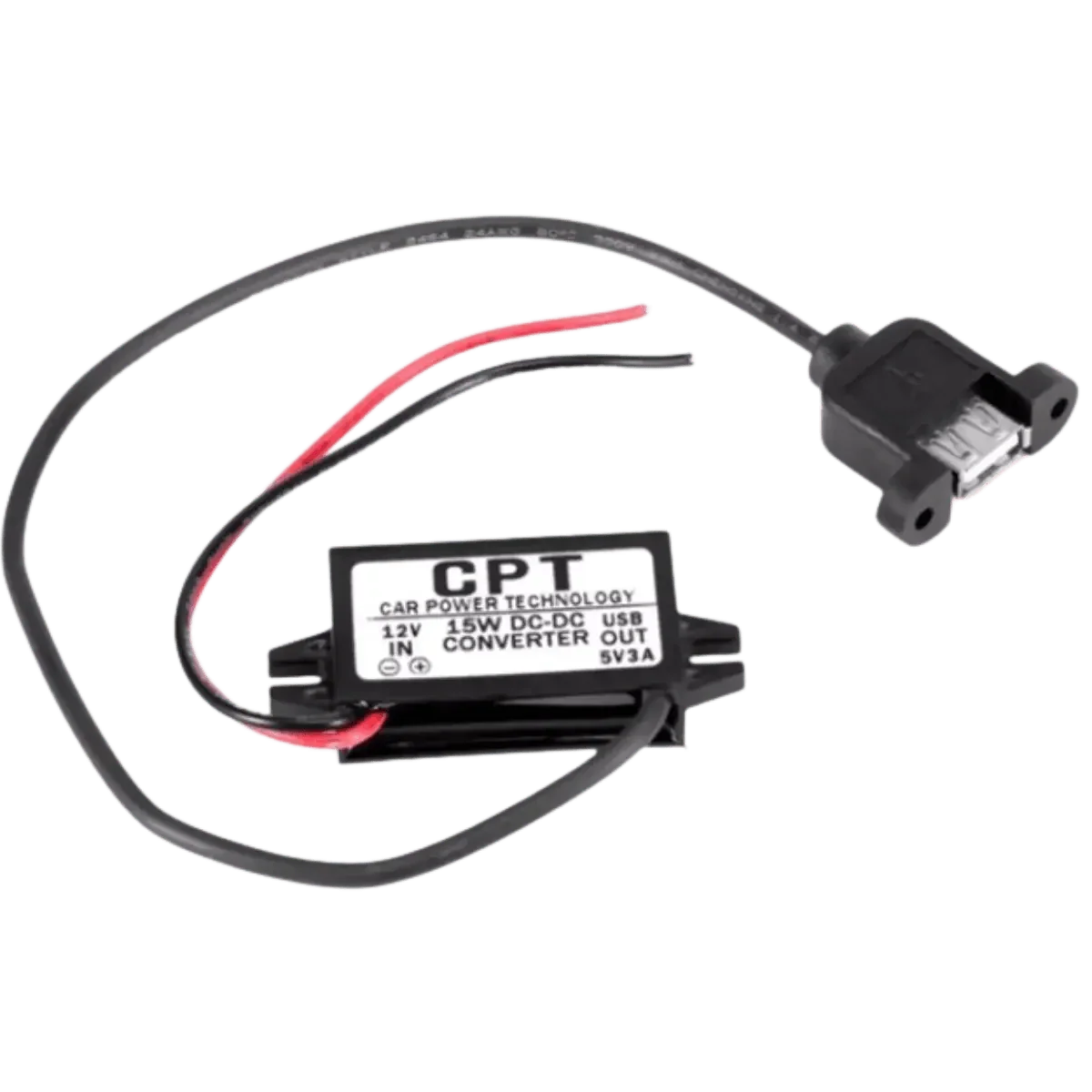 Chargeur pour voiture, convertisseur 12V à 5V avec USB