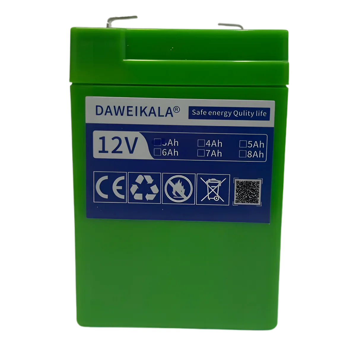 Batterie LiFePO4 12V 3Ah avec chargeur – Batterie légère longue durée