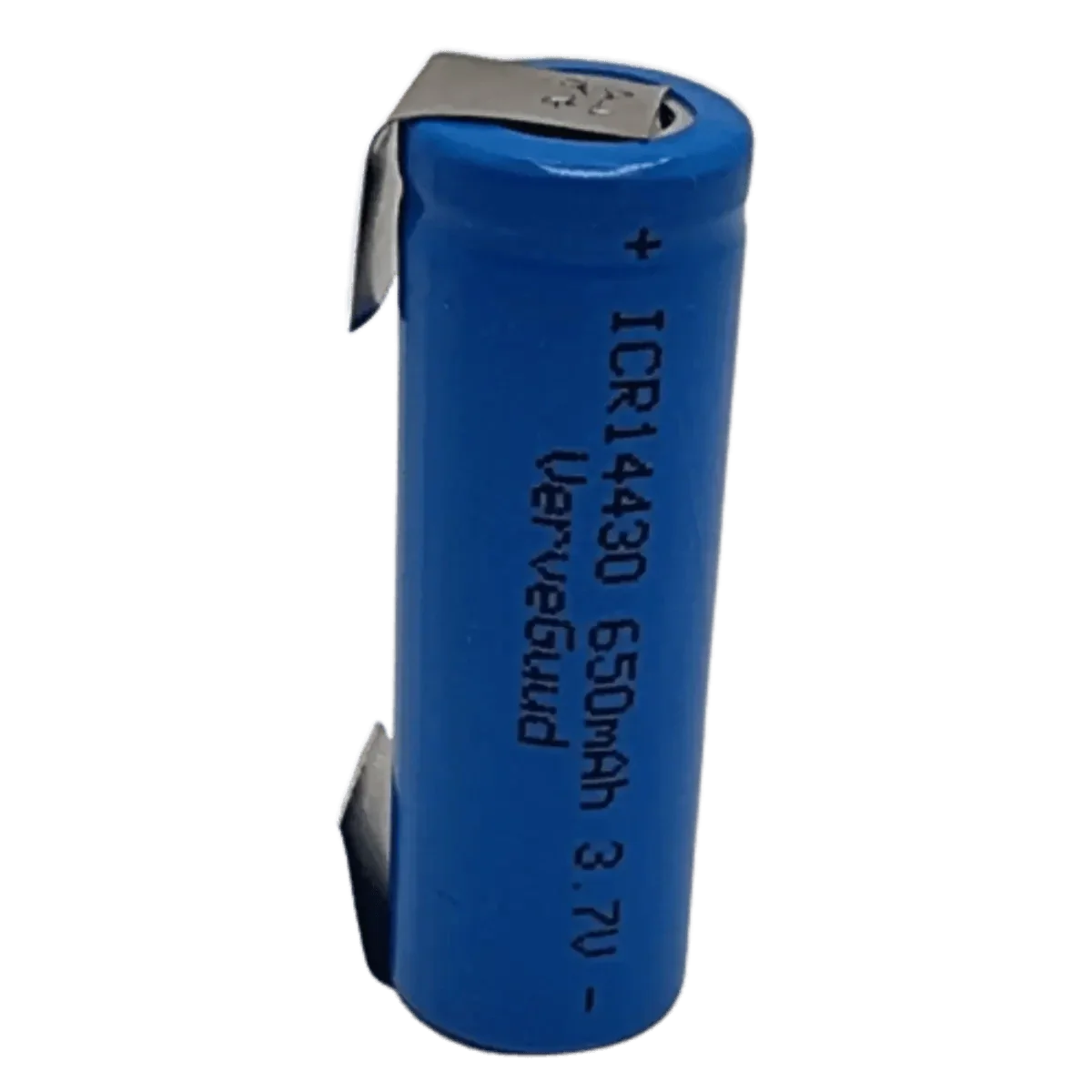Batterie Li-ion 14430 3.7v 650mAh Languette à Souder