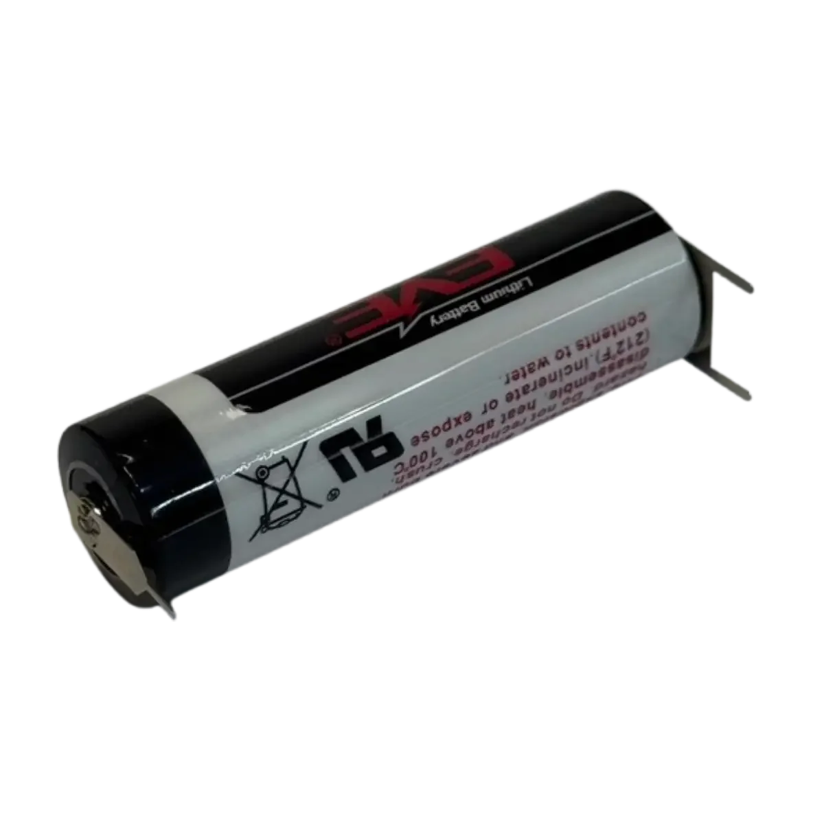 Pile Lithium AA 14500 languettes 3 contacts Accessoires Energie