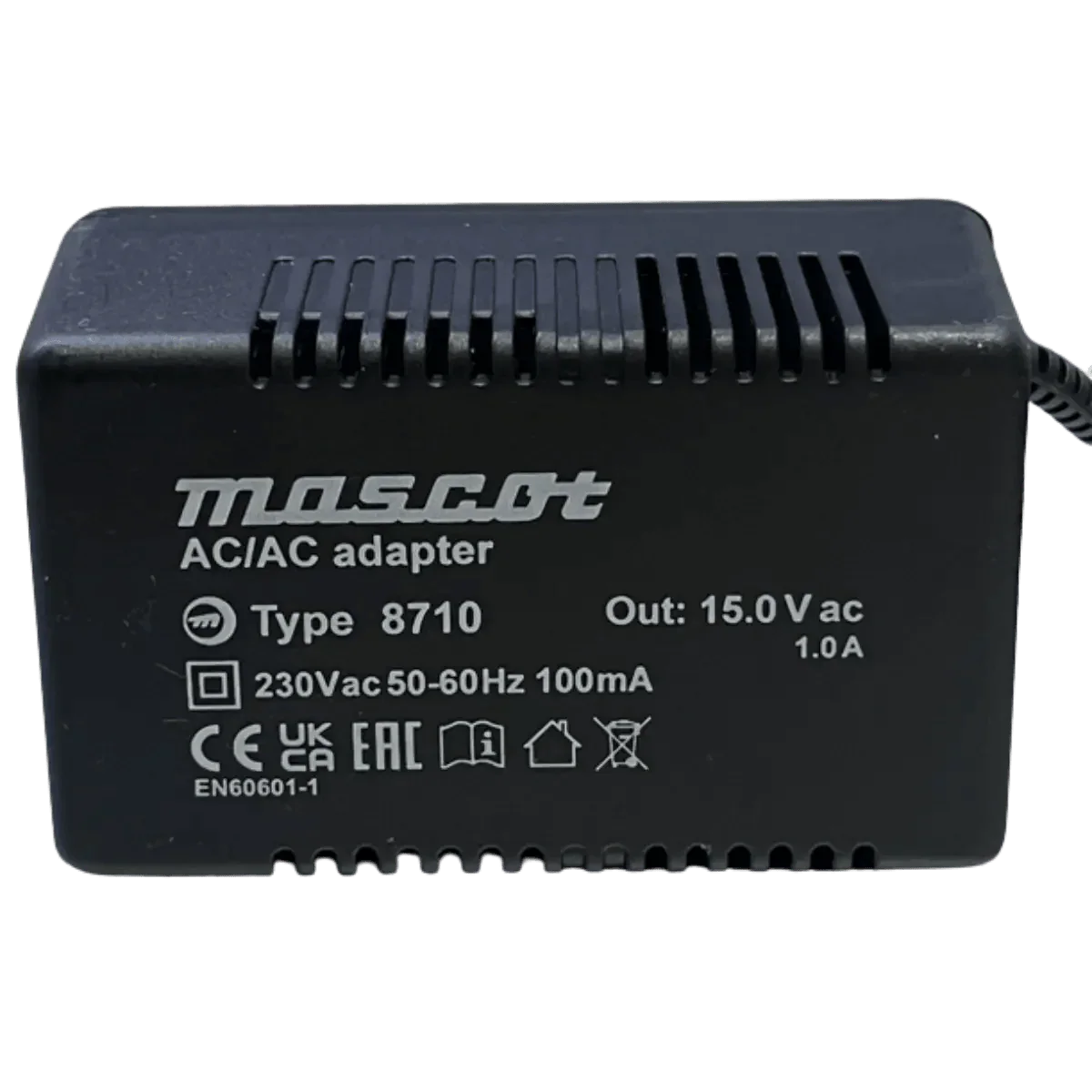 Adaptateur AC/AC 15V c.a, 1A, 15W