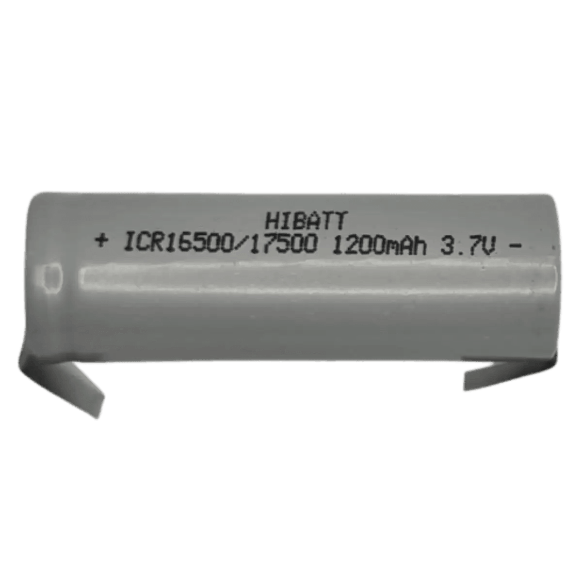 Batterie 3.7V 16500 Li-ion 1200mAh pattes à souder