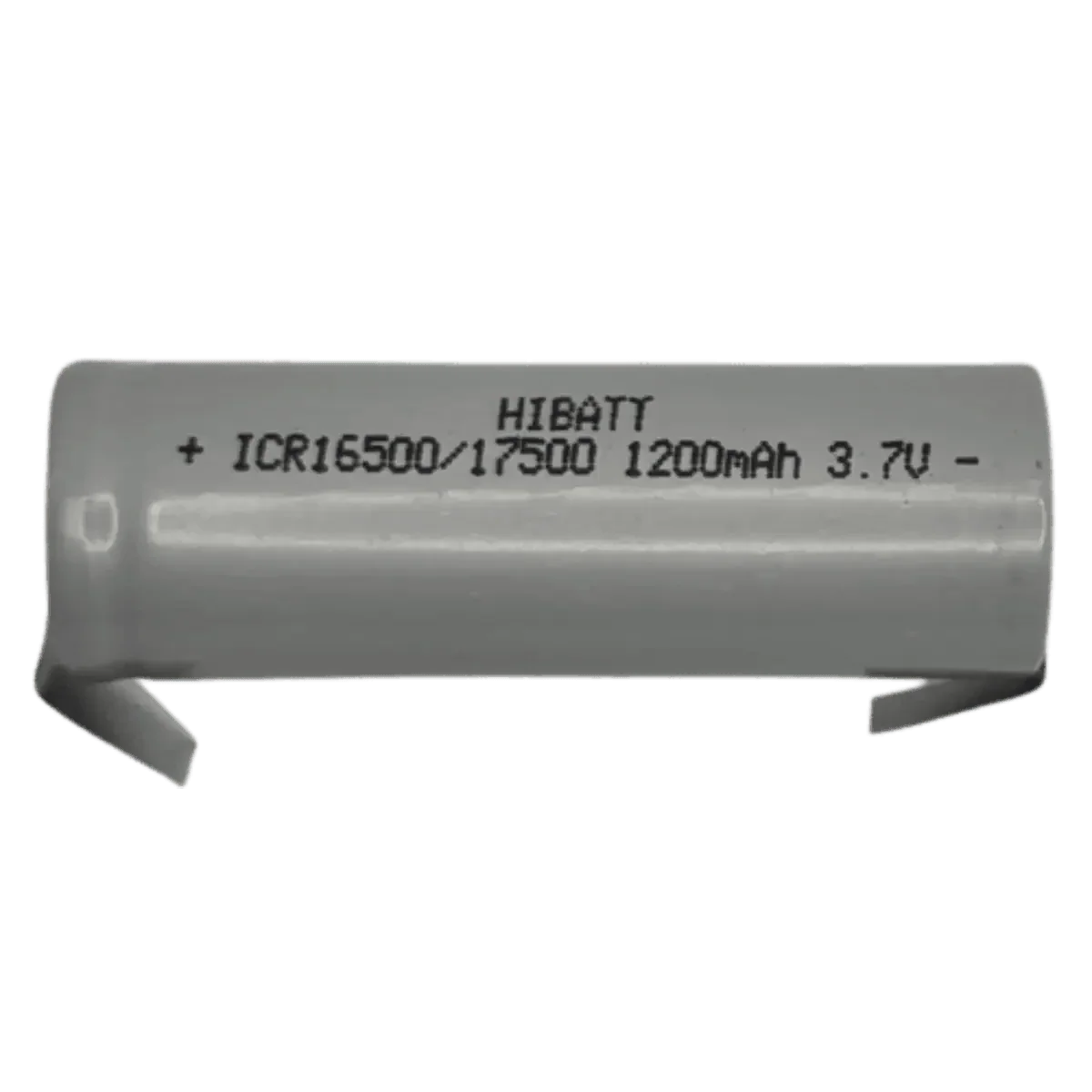 Batterie 3.7V 16500 Li-ion 1200mAh pattes à souder