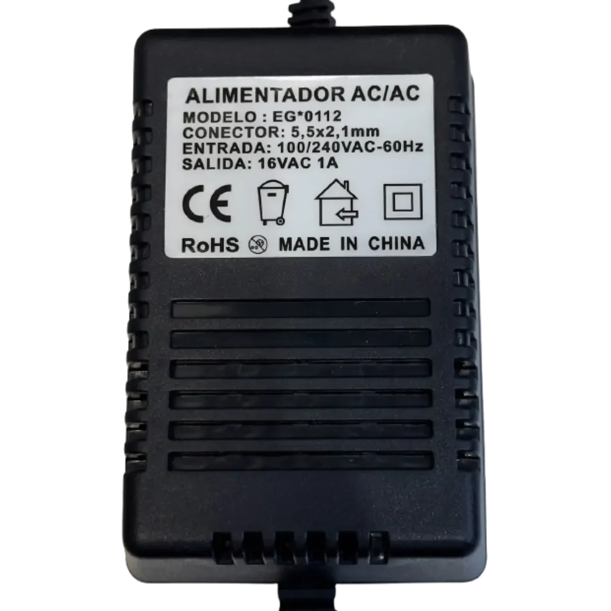 Alimentation AC/AC 16V C.A. 1A 16W