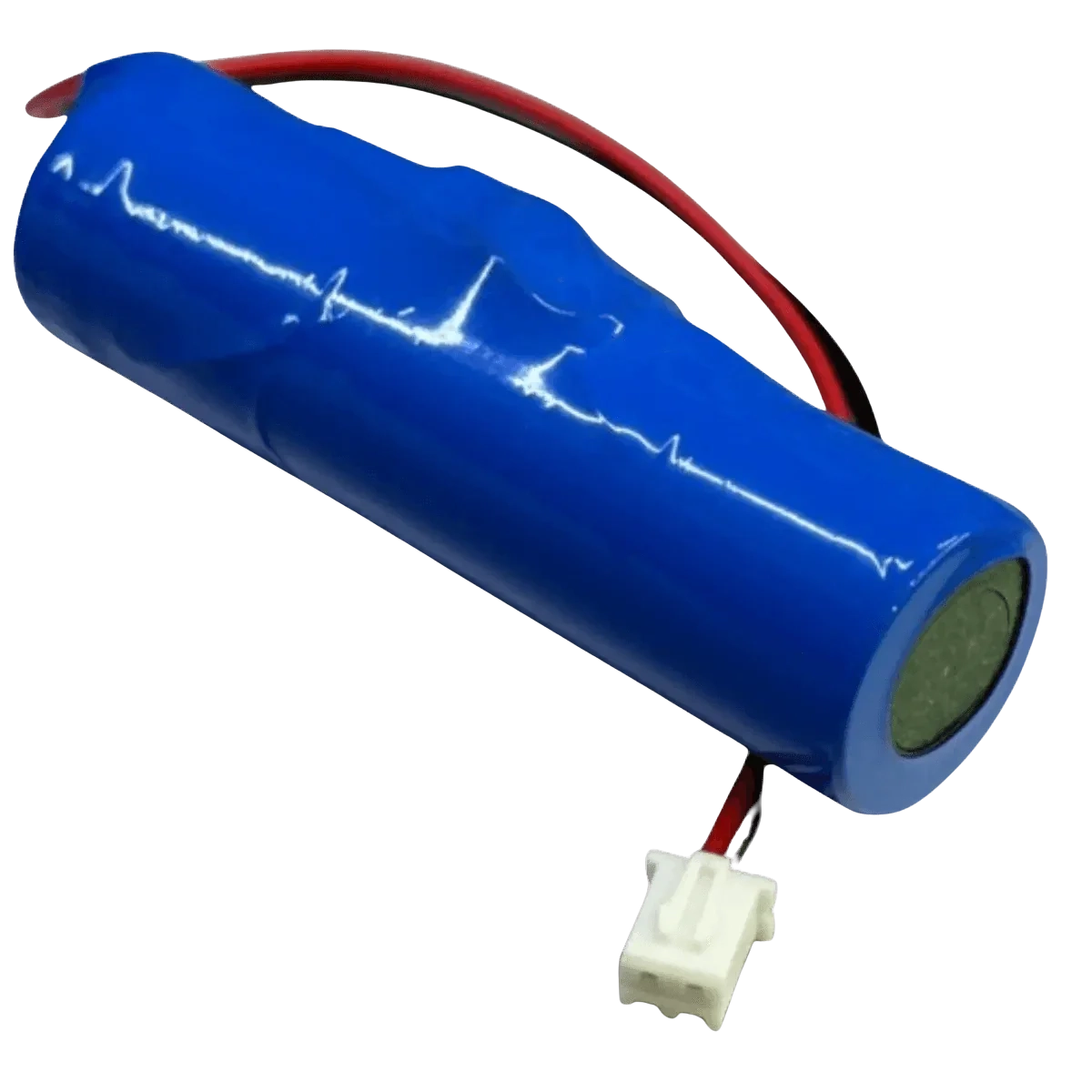 Batterie 18650 Li-ion 3.7V 2200mAh avec connecteur JST 2 broches + BMS intégré