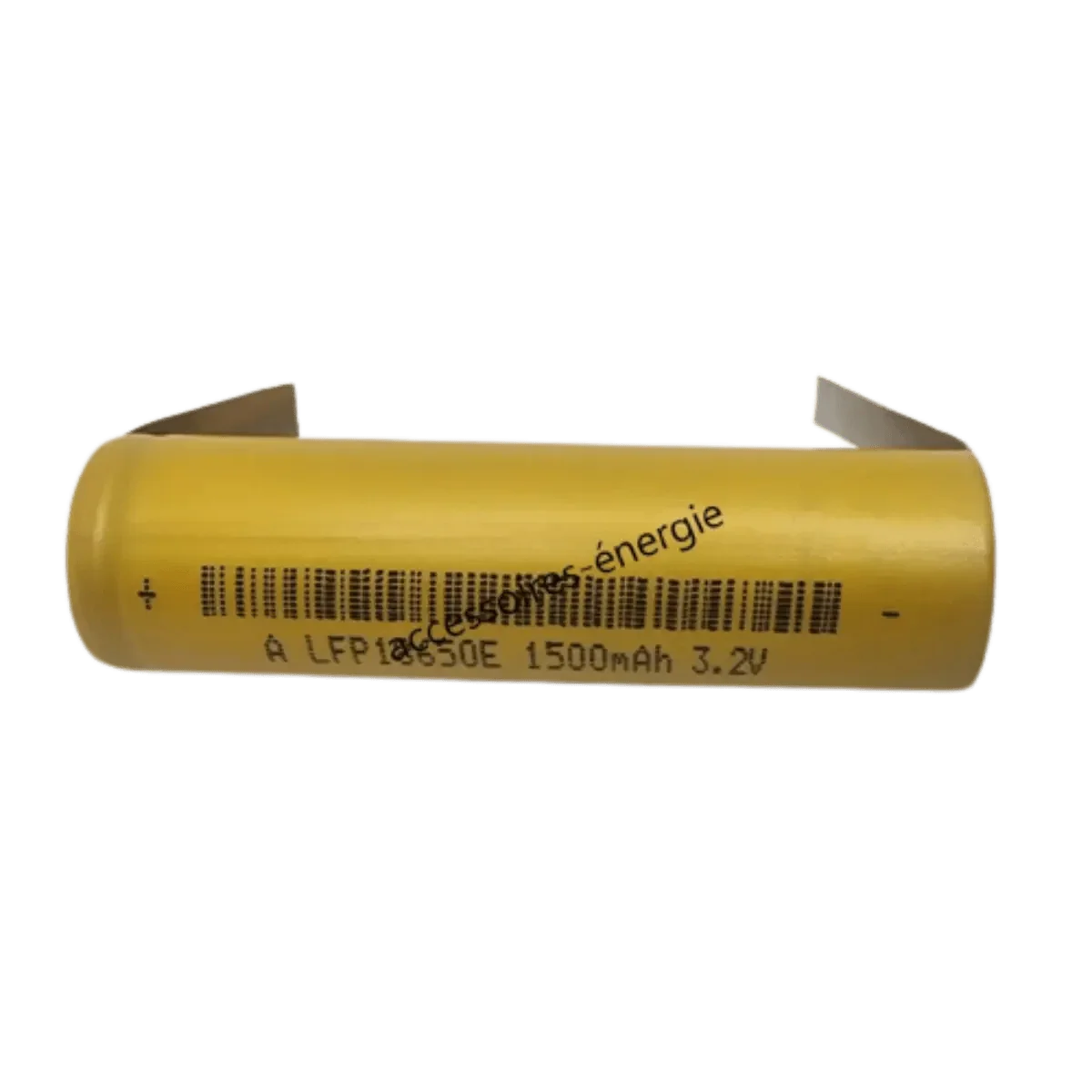 Batterie 18650 Lifepo4 3.2v 1500mAh Languettes pour Assemblage.