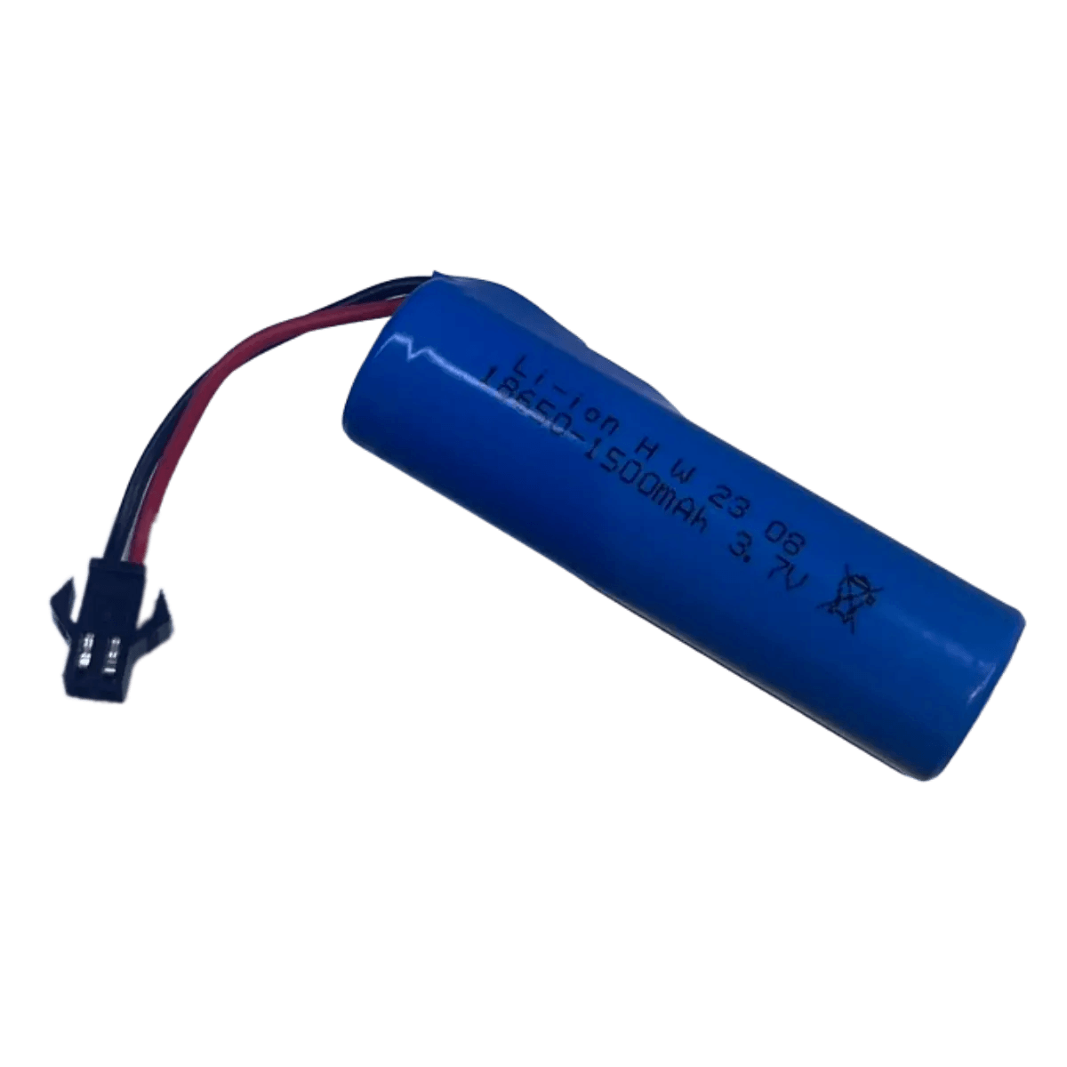 Batterie 18650 Li-ion 3.7v 1500mAh pour voiture, bateau RC