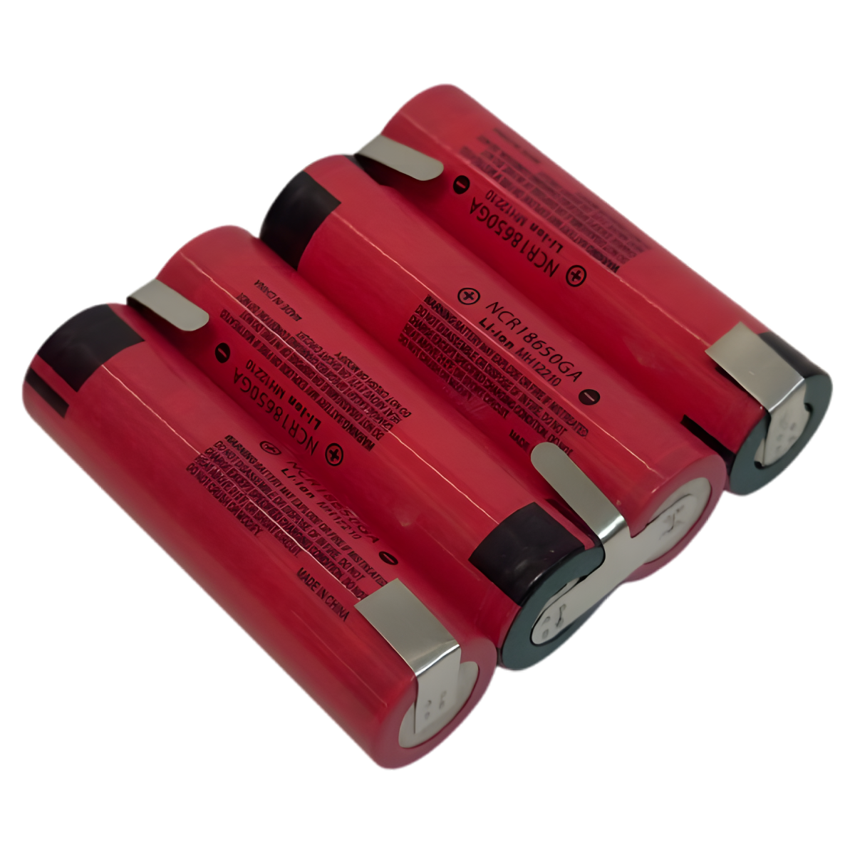 Batterie 4S1P Li-ion 14.4V / 16.8V 3.5Ah – 4x18650 avec pattes à souder