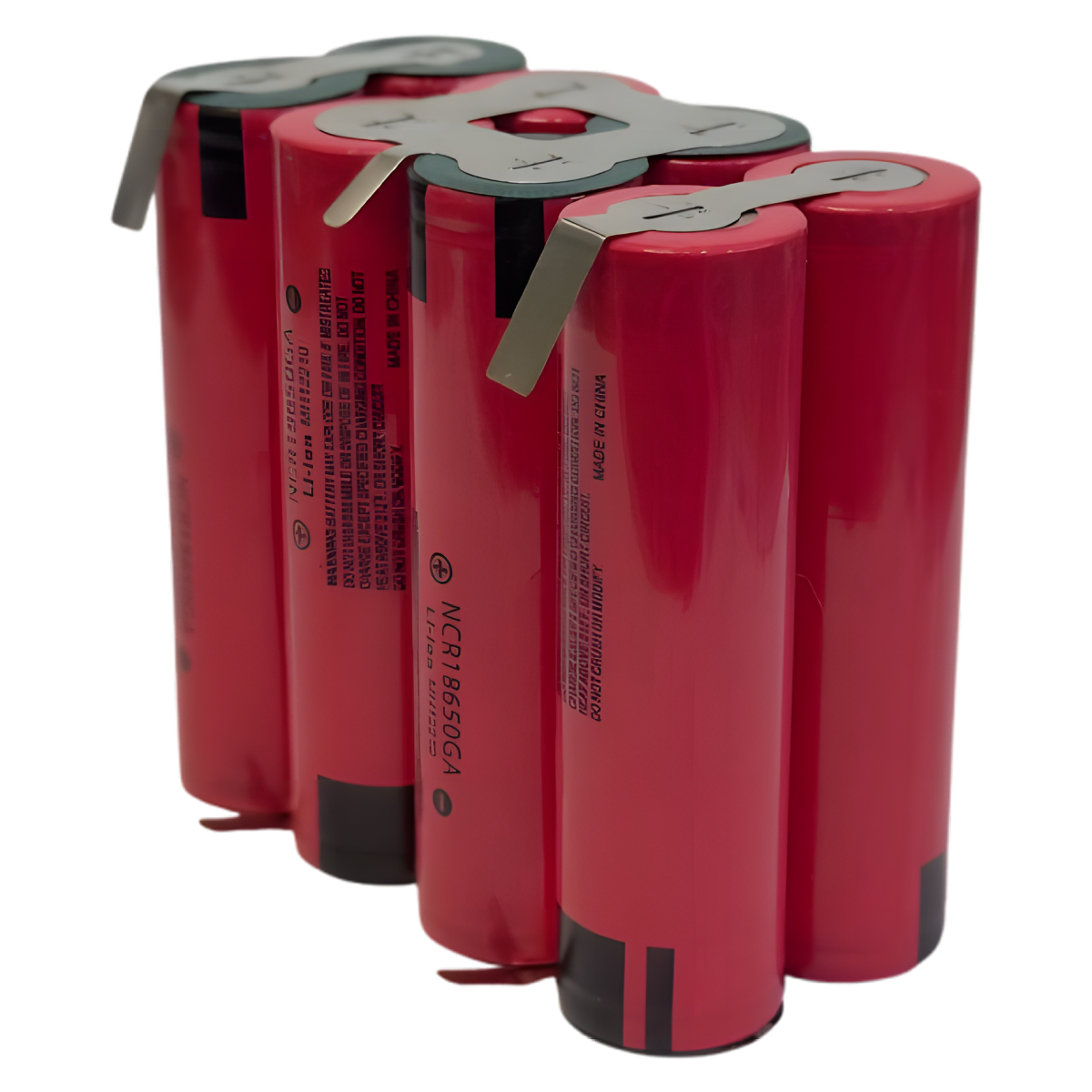 Batterie 4S2P Li-ion 14.4V / 16.8V 7Ah – 8x18650 avec pattes à souder