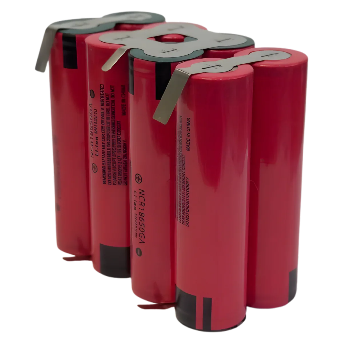 Batterie 4S2P Li-ion 14.4V / 16.8V 7Ah – 8x18650 avec pattes à souder Accessoires Energie