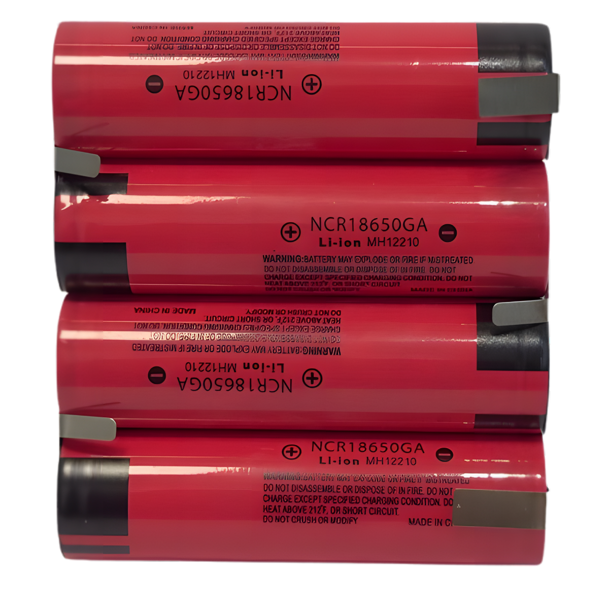 Batterie 4S2P Li-ion 14.4V / 16.8V 7Ah – 8x18650 avec pattes à souder