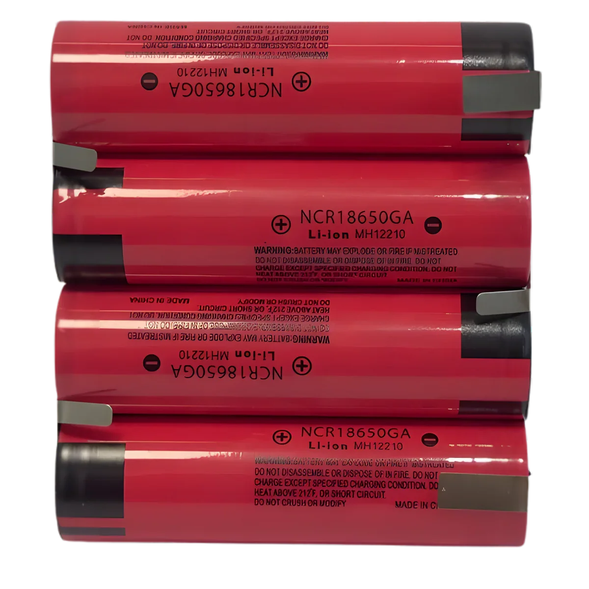 Batterie 4S2P Li-ion 14.4V / 16.8V 7Ah – 8x18650 avec pattes à souder Accessoires Energie