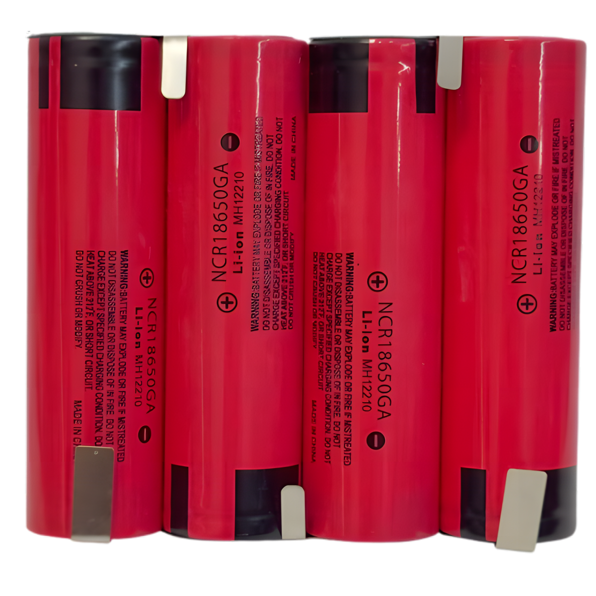 Batterie 4S2P Li-ion 14.4V / 16.8V 7Ah – 8x18650 avec pattes à souder