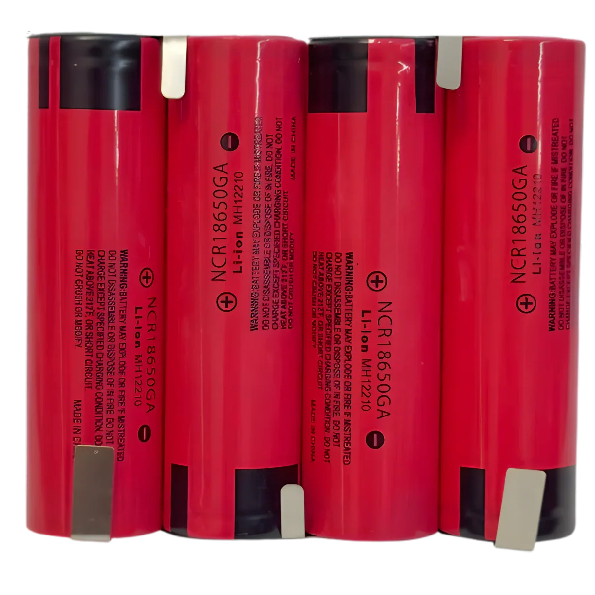 Batterie 4S2P Li-ion 14.4V / 16.8V 7Ah – 8x18650 avec pattes à souder Accessoires Energie