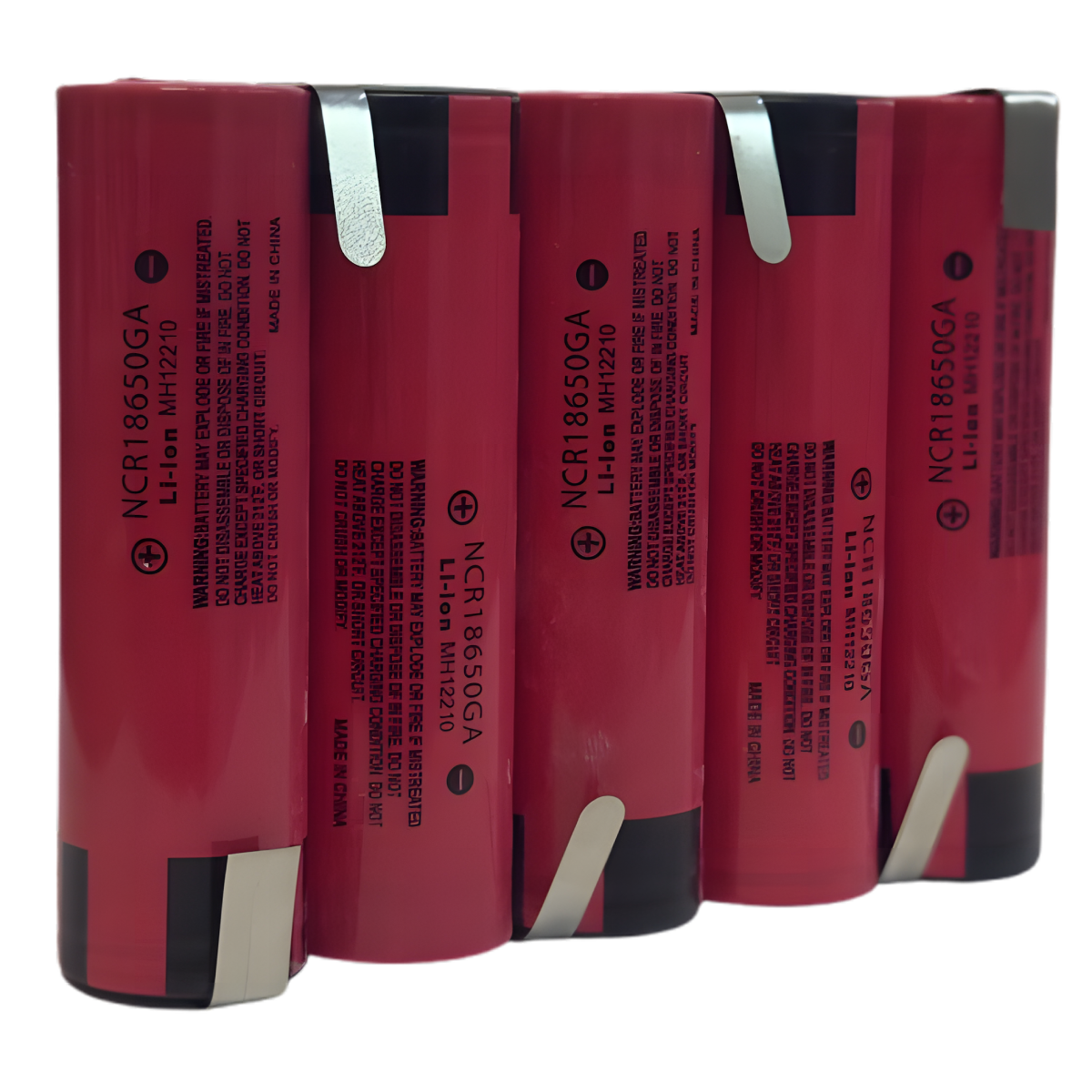 Batterie 5S1P Li-ion 18V / 21V 3.5Ah – 5x18650 avec pattes à souder