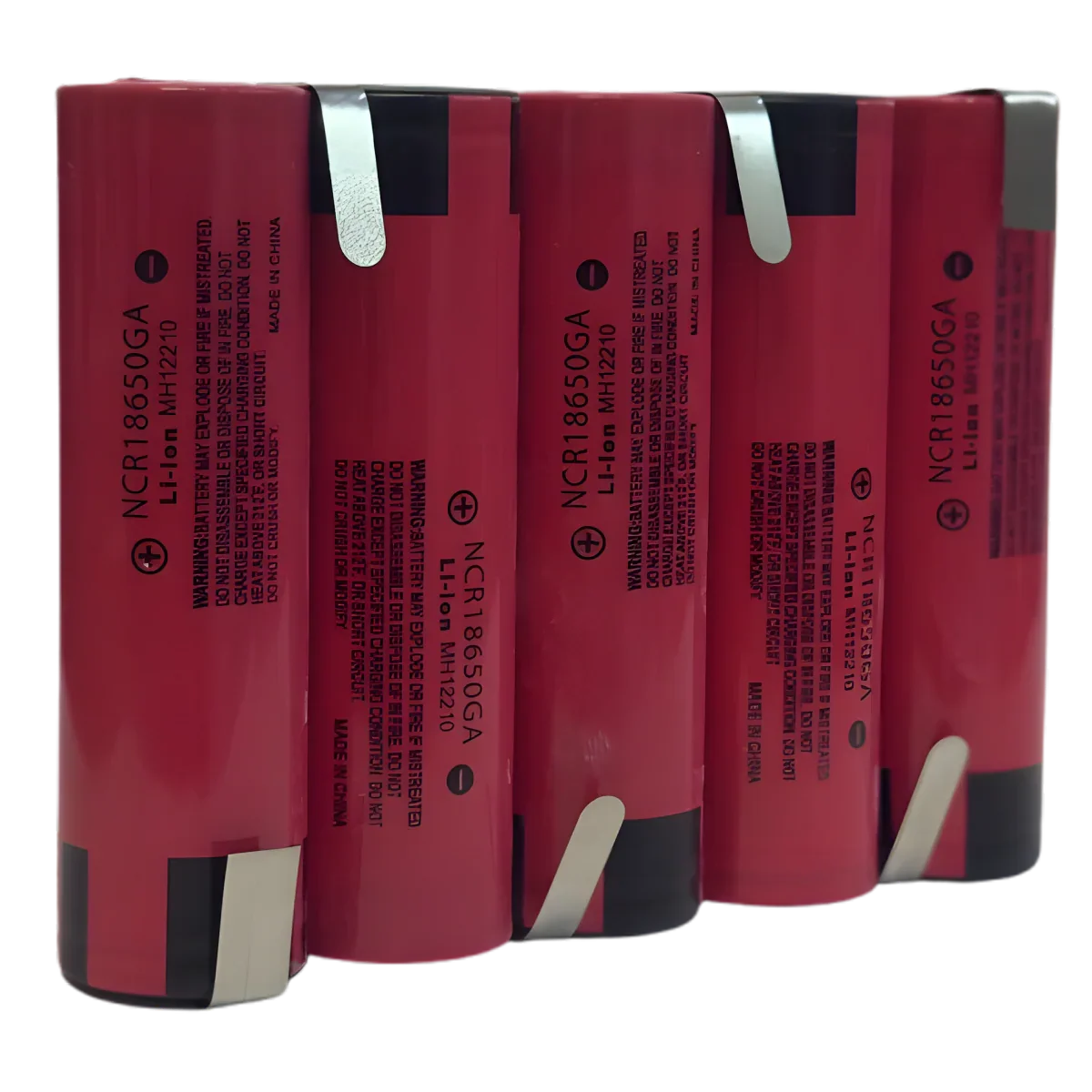 Batterie 5S1P Li-ion 18V / 21V 3.5Ah – 5x18650 avec pattes à souder