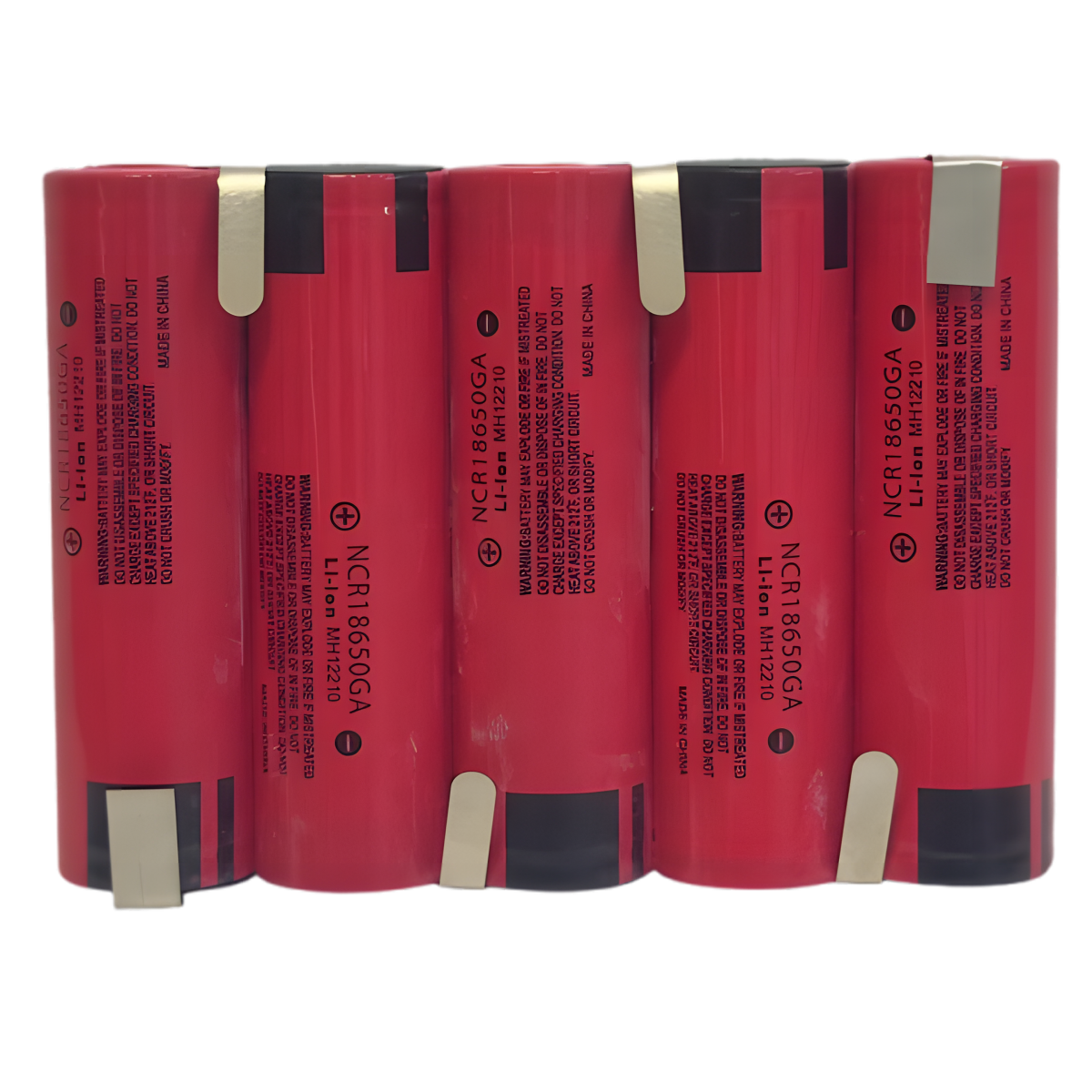 Batterie 5S1P Li-ion 18V / 21V 3.5Ah – 5x18650 avec pattes à souder