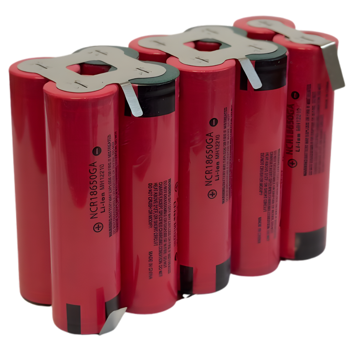 Batterie 5S2P Li-ion 18V / 21V 7Ah – 10x18650 avec pattes à souder