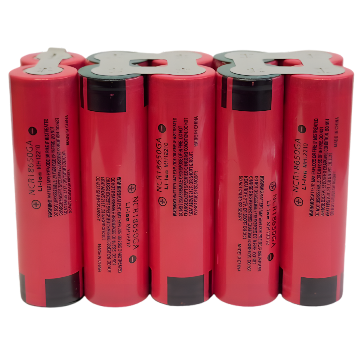 Batterie 5S2P Li-ion 18V / 21V 7Ah – 10x18650 avec pattes à souder
