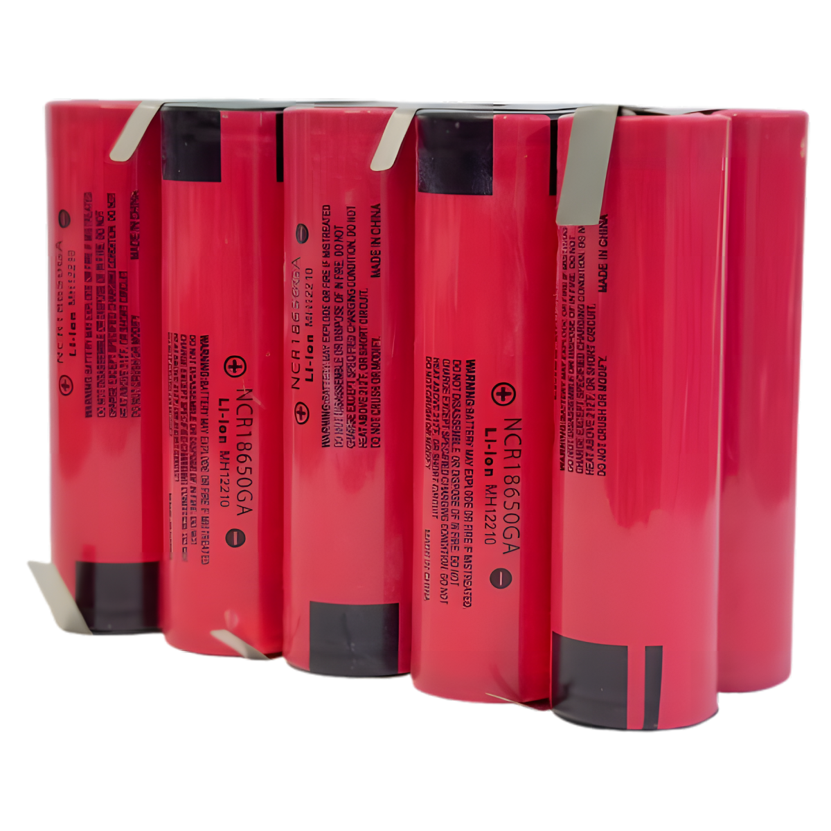 Batterie 5S2P Li-ion 18V / 21V 7Ah – 10x18650 avec pattes à souder