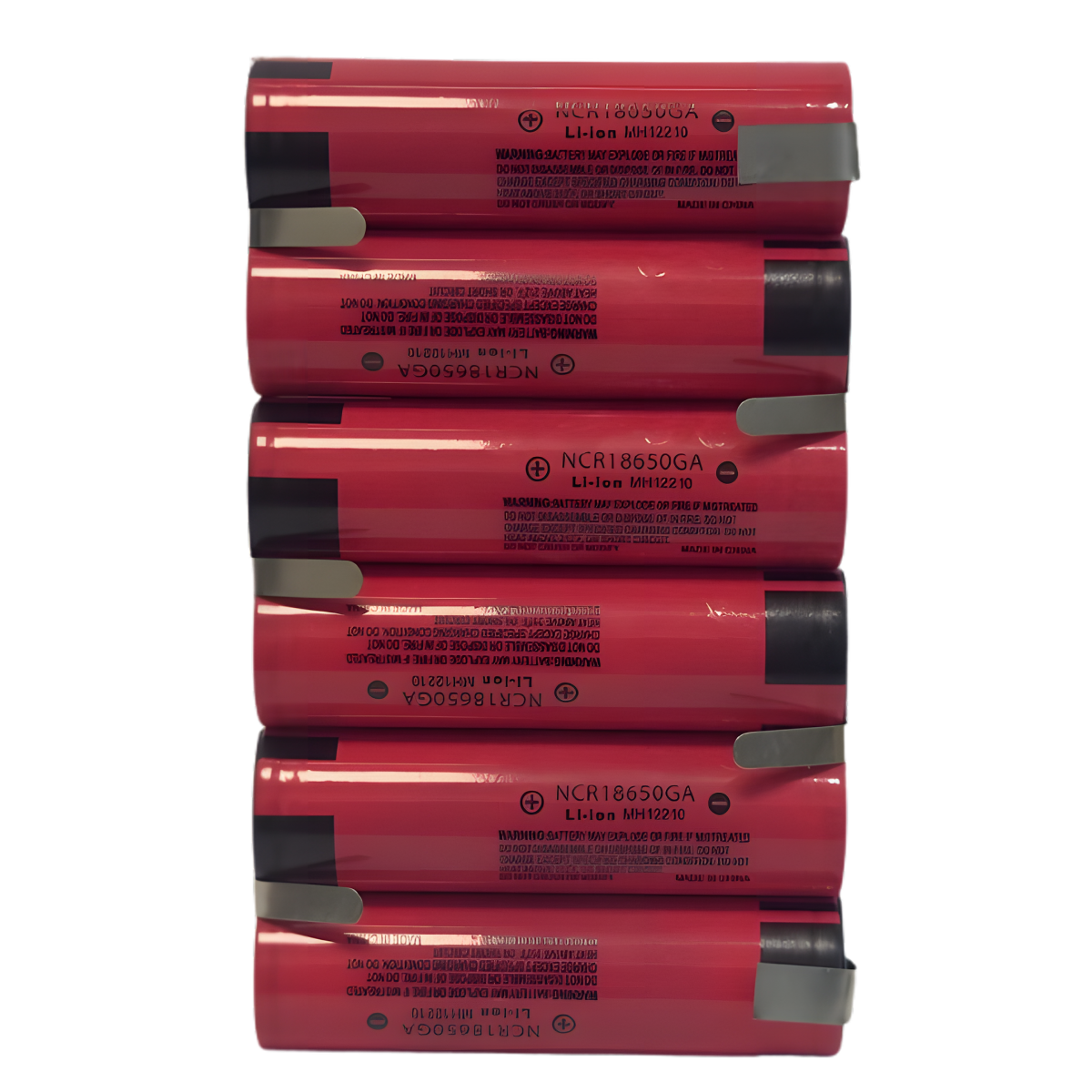 Batterie 6S1P Li-ion 24V / 25.2V 3.5Ah – 6x18650 avec pattes à souder