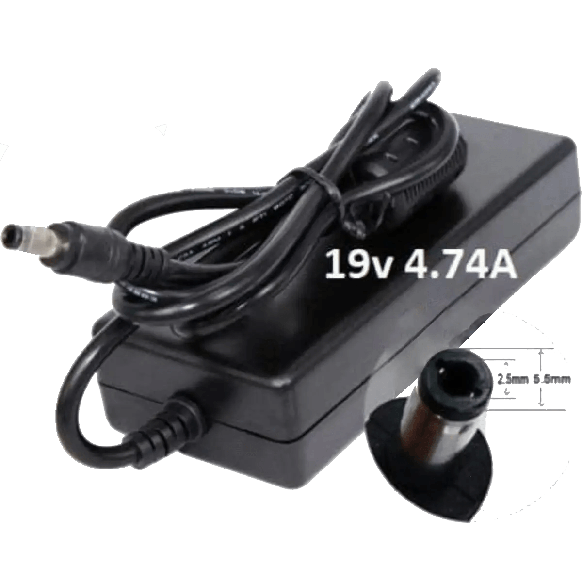 Chargeur pour Pc 19V 90W fiche 5.5x2.5mm