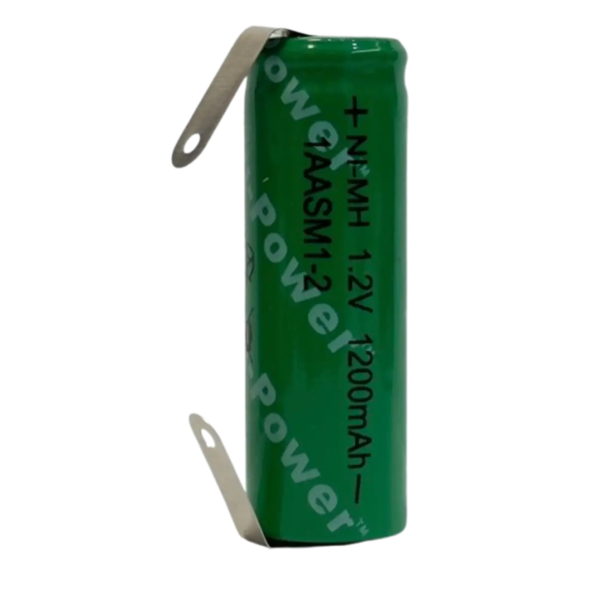 Batterie 1AASM1-2 1.2V 1200mAh NiMh avec languettes à souder