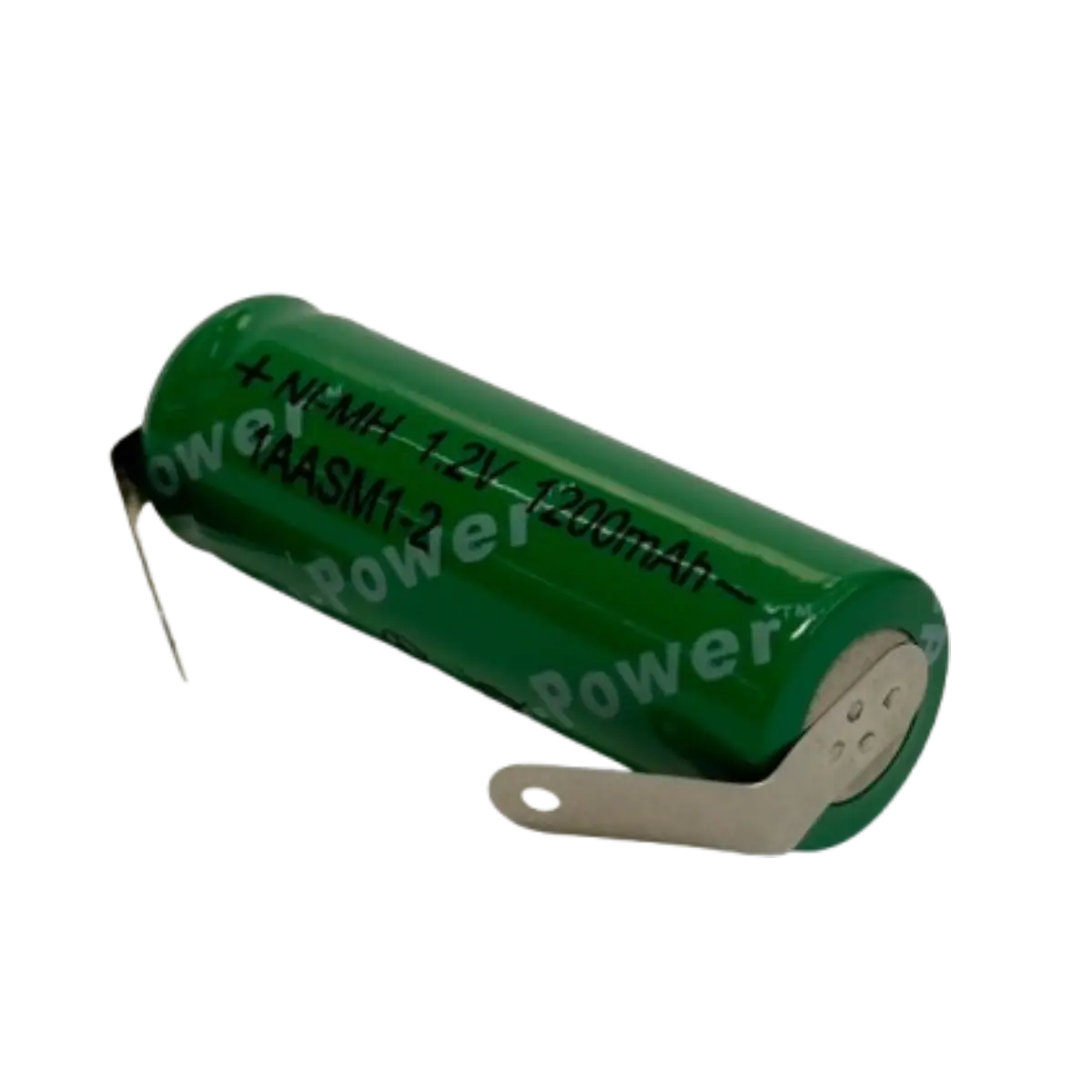 Batterie 1AASM1-2 1.2V 1200mAh NiMh avec languettes à souder