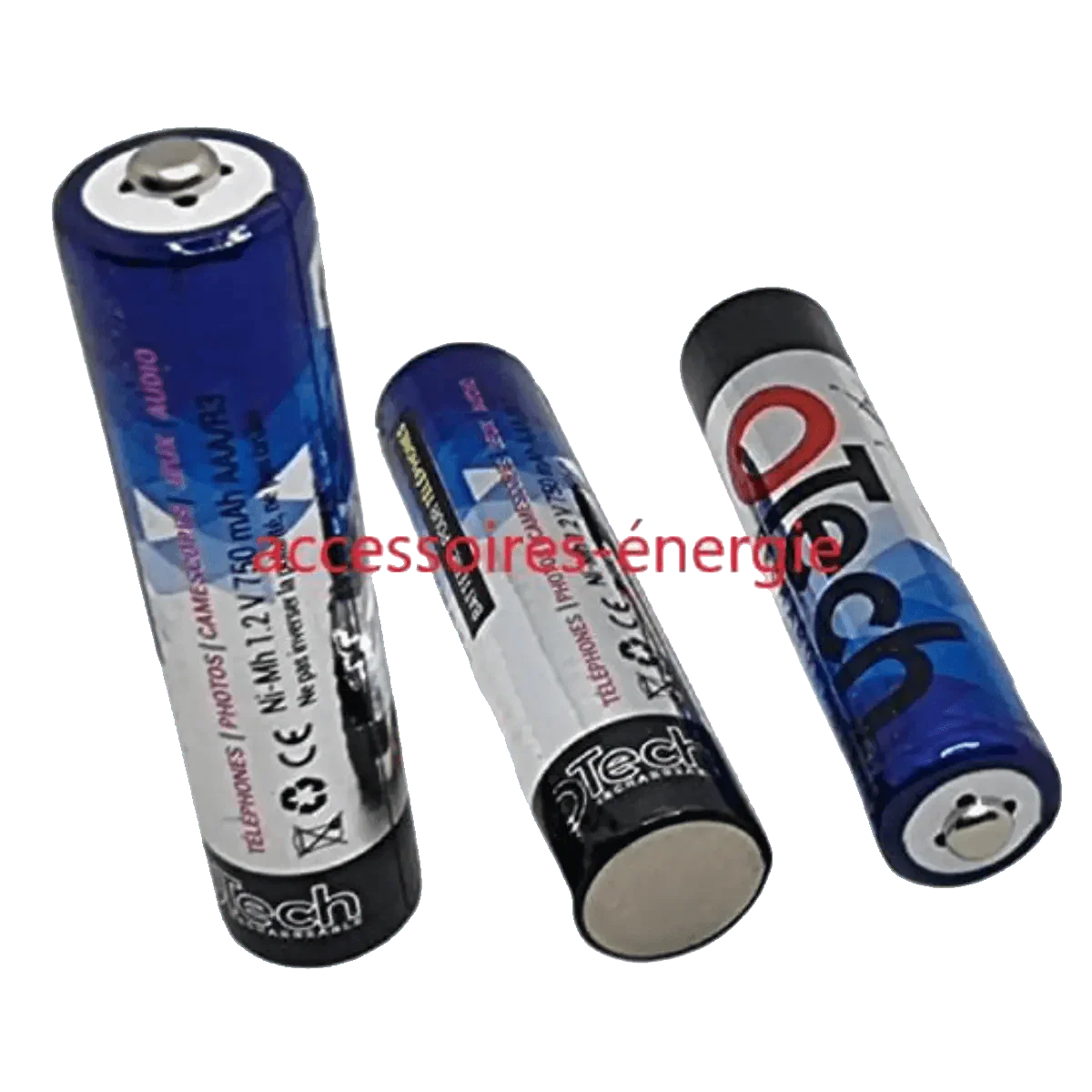 Batterie pour Téléphone sans Fil 1.2v AAA Nimh par x3