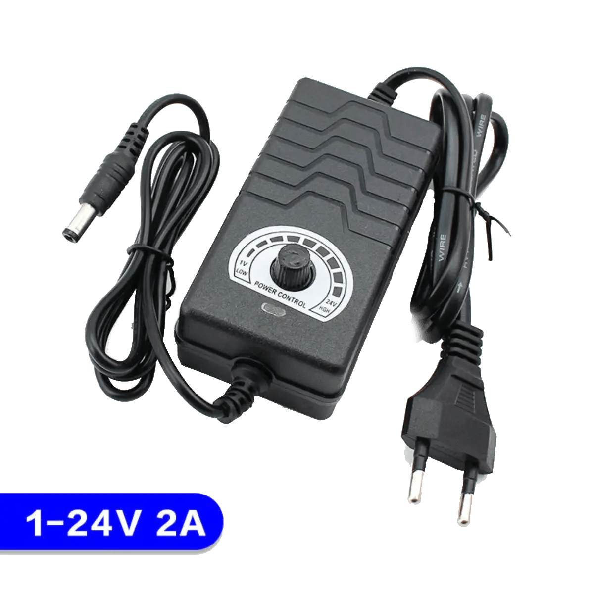 Alimentation universelle réglable 1V-24V DC 2A