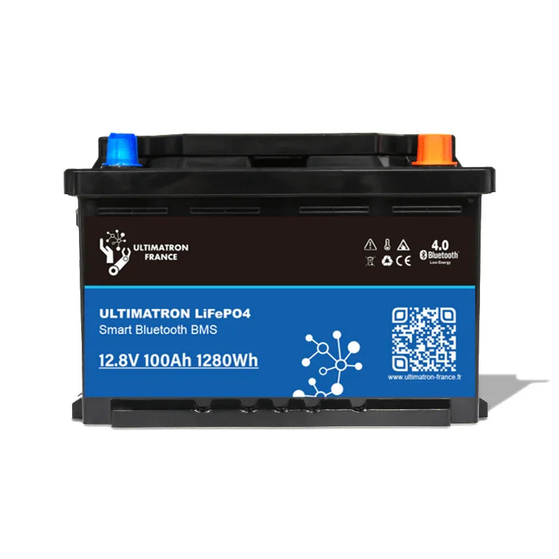 Batterie connectée Lithium LiFePO4 12V 100Ah série ULS PRO