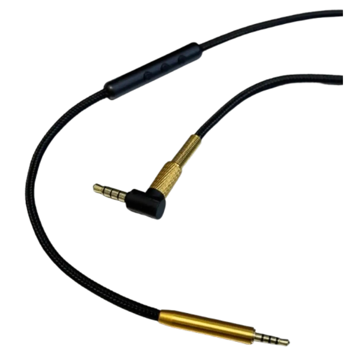 Câble audio Jack 2.5mm vers 3.5mm coudé - 1.5M