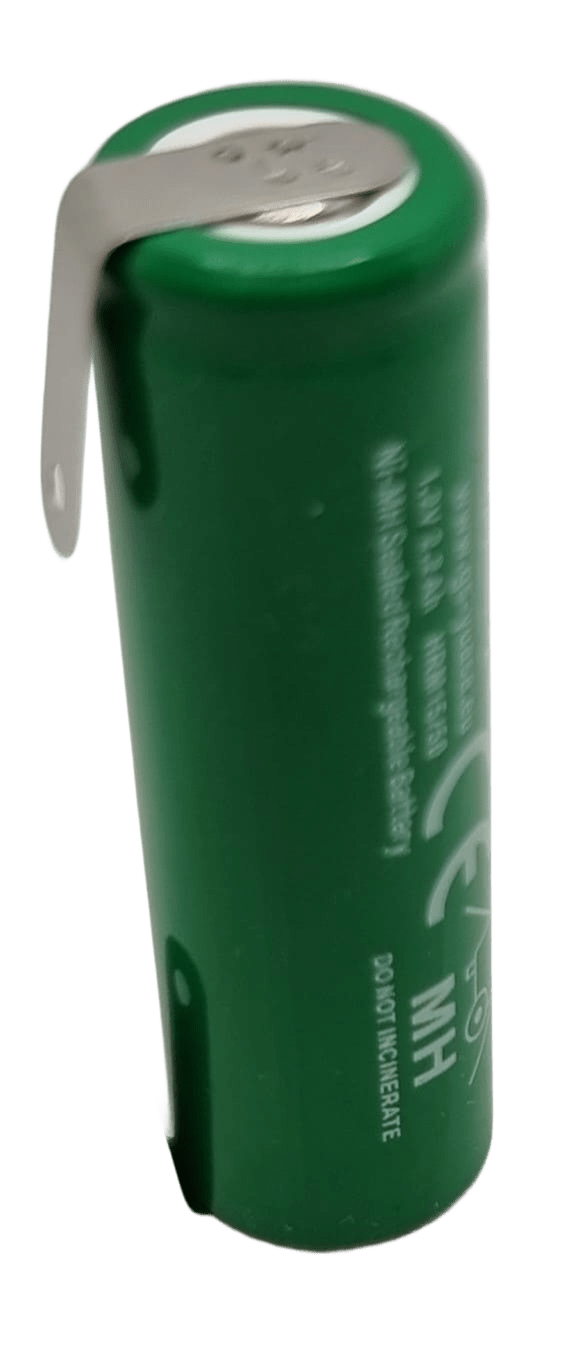 Batterie 1.2v 2200mAh AA NiMh languettes à souder