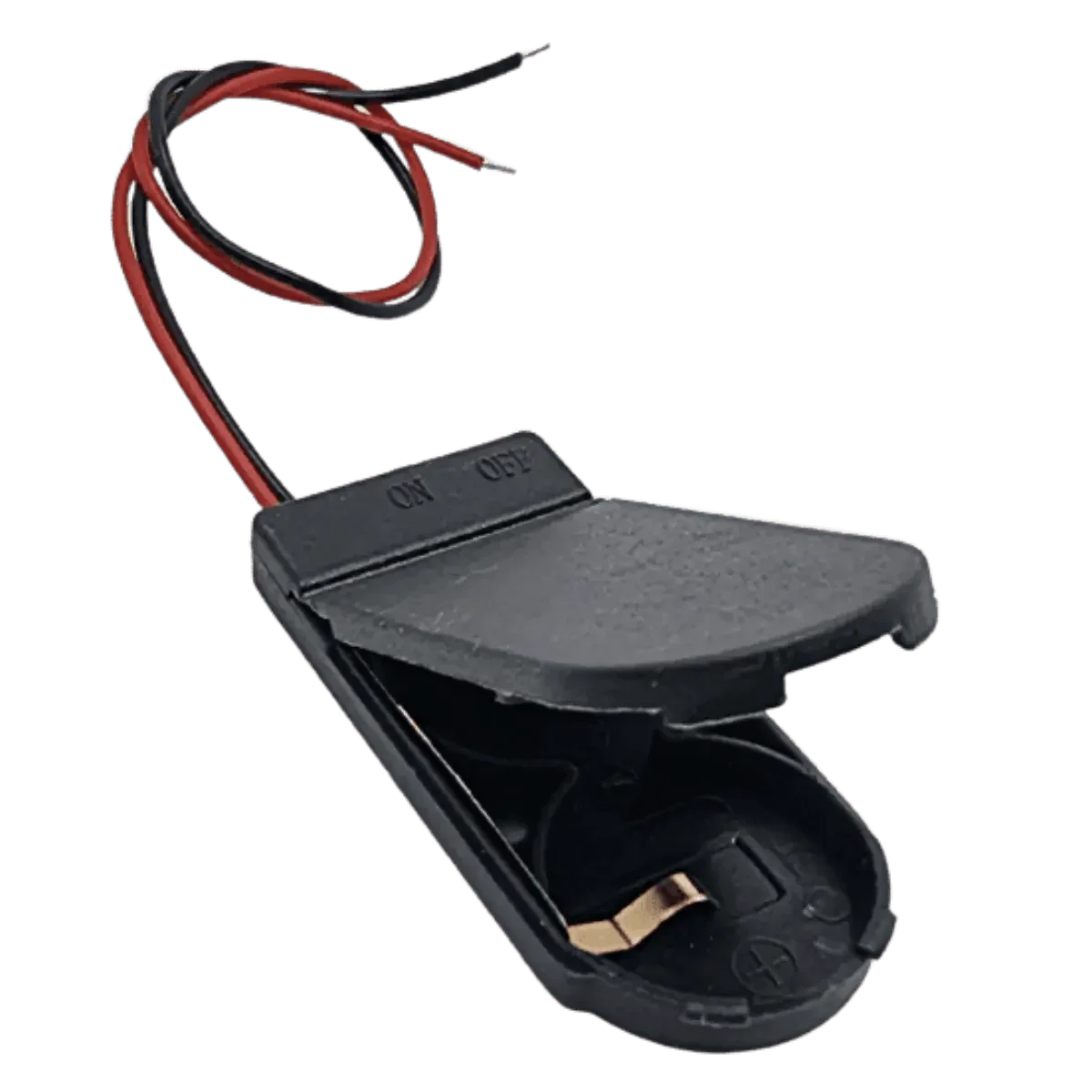 Support de Pile Bouton CR2032 x2 avec interrupteur