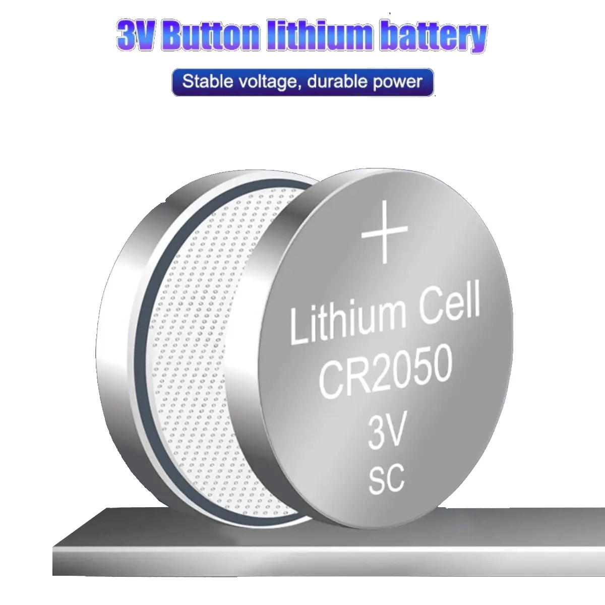 Kit économique 5 pièces Pile lithium CR2450 3V, Piles CR2450 dans un lot  pratique de 5