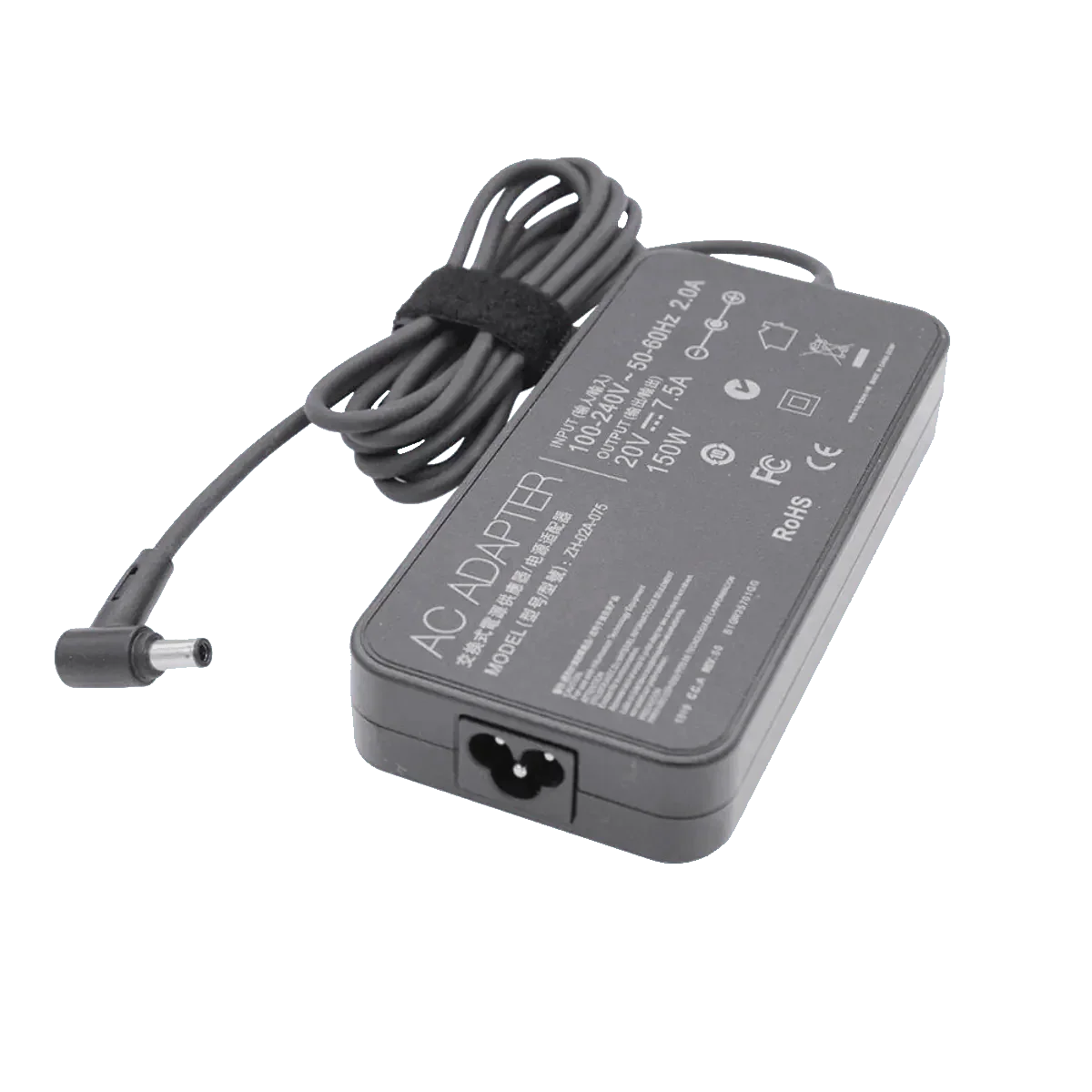 Chargeur pour Ordinateur Asus Rog Gaming 20v 7,5A 150W, 6.0 x 3.7mm