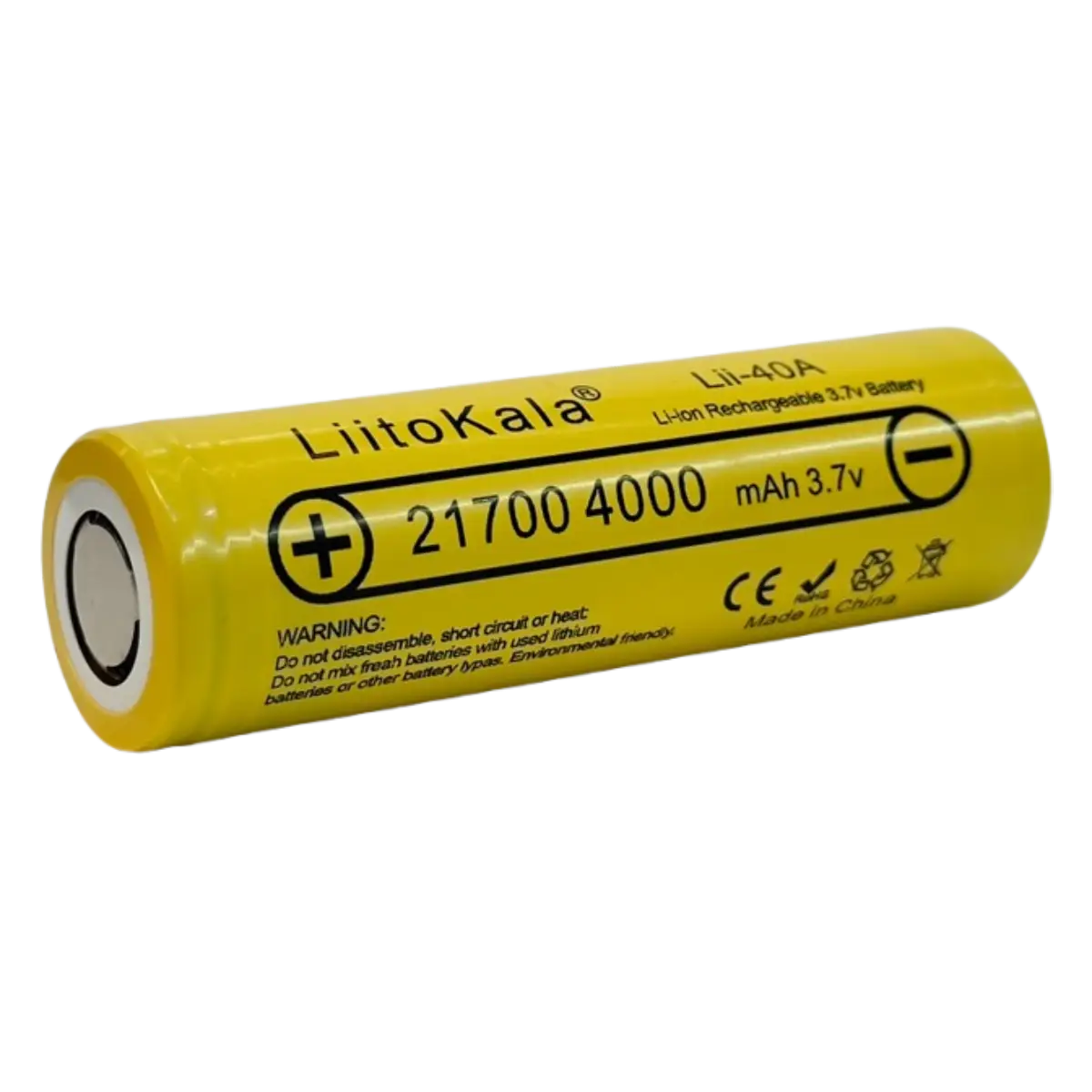 Batterie 21700 Li-ion 3.7V 4000mAh