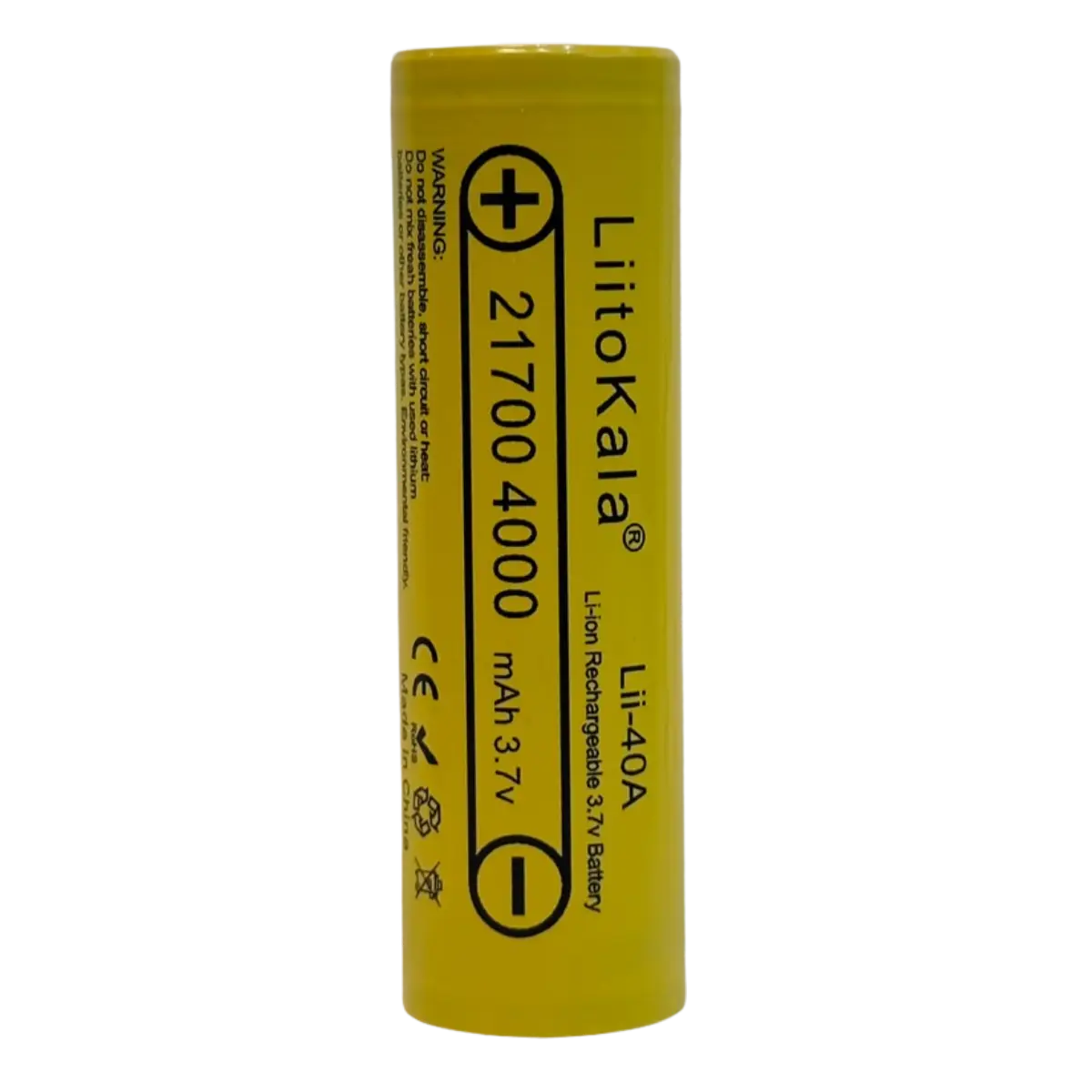 Batterie 21700 Li-ion 3.7V 4000mAh