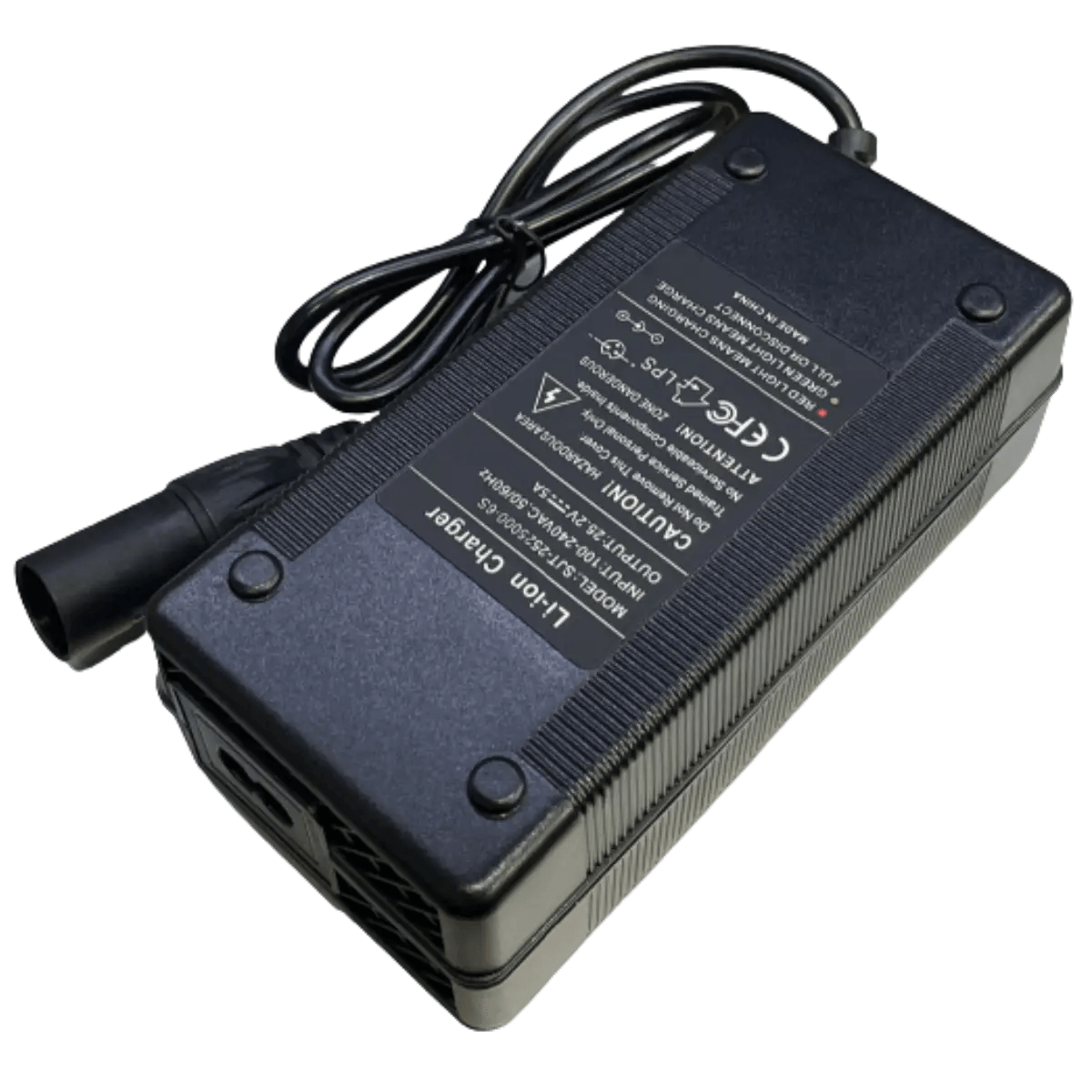 Chargeur Li-ion 25.2V 5A connecteur XLR pour Trottinette, Vélo électrique